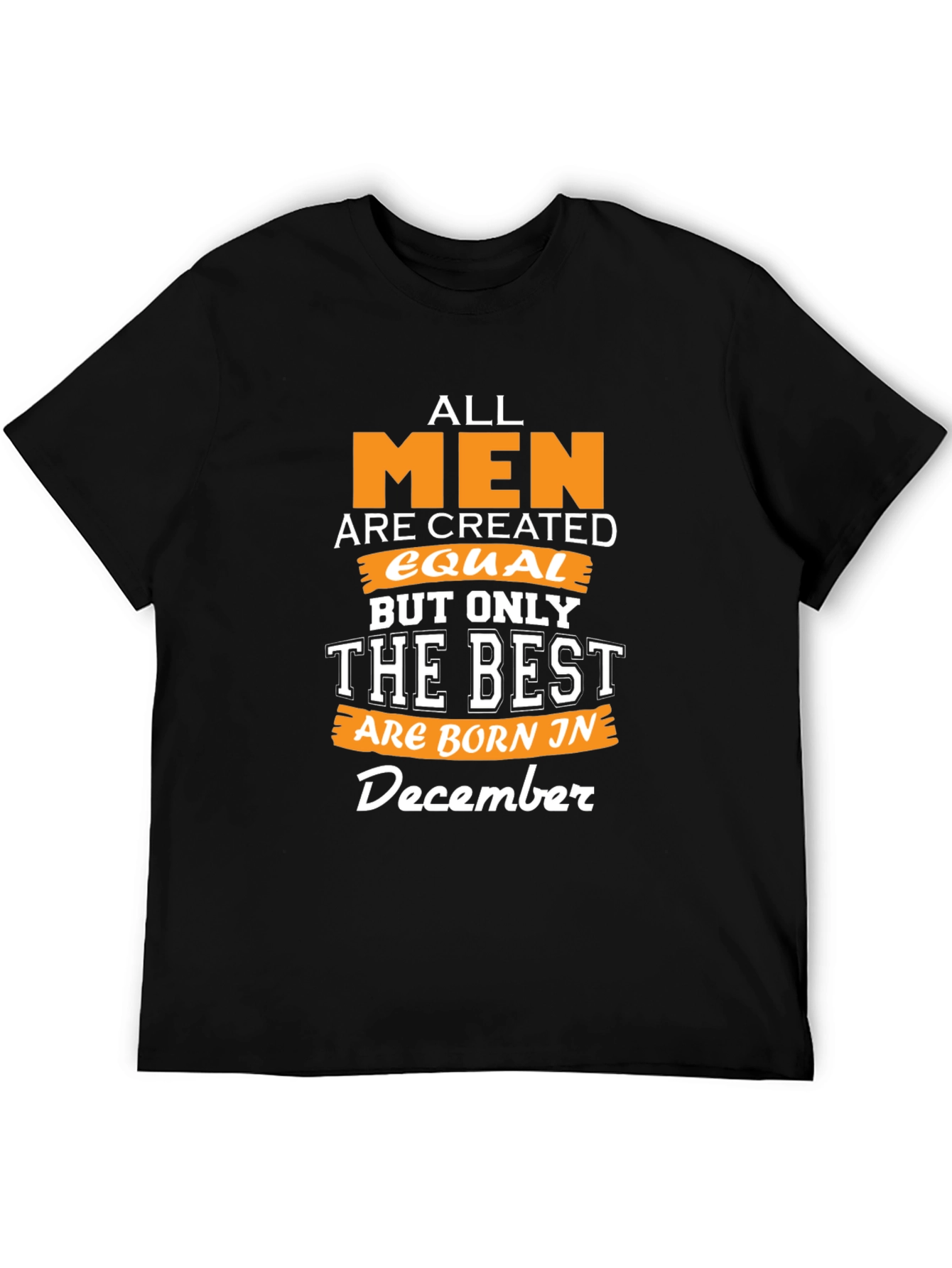 Mens Best Born in December Graphic Tee