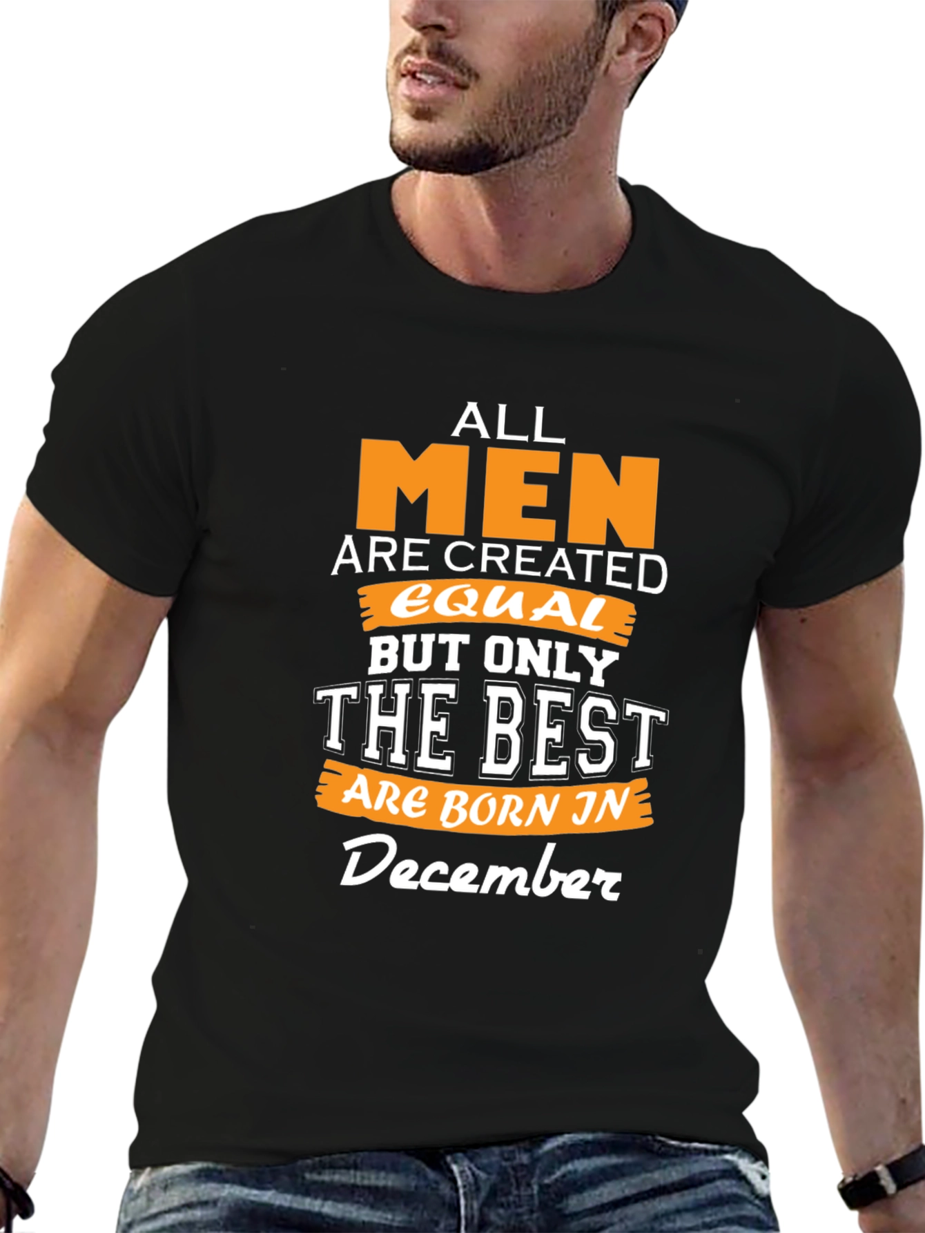Mens Best Born in December Graphic Tee