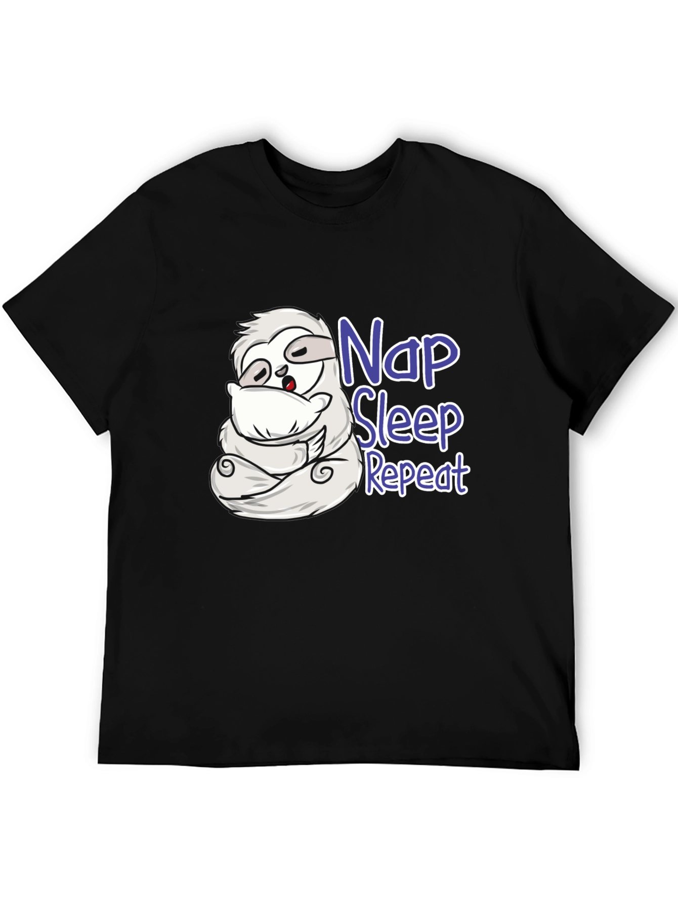 Nap Sleep Repeat Sloth T-Shirt