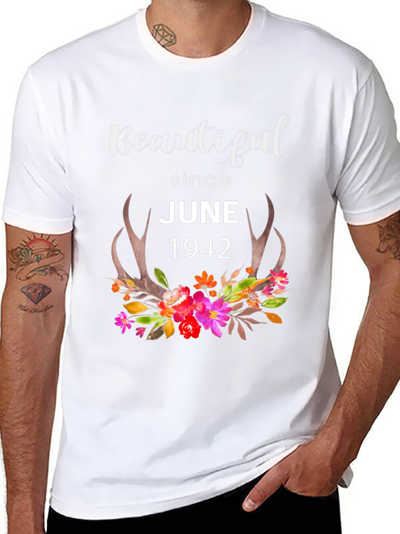 Beautiful Since June 1942 T-Shirt