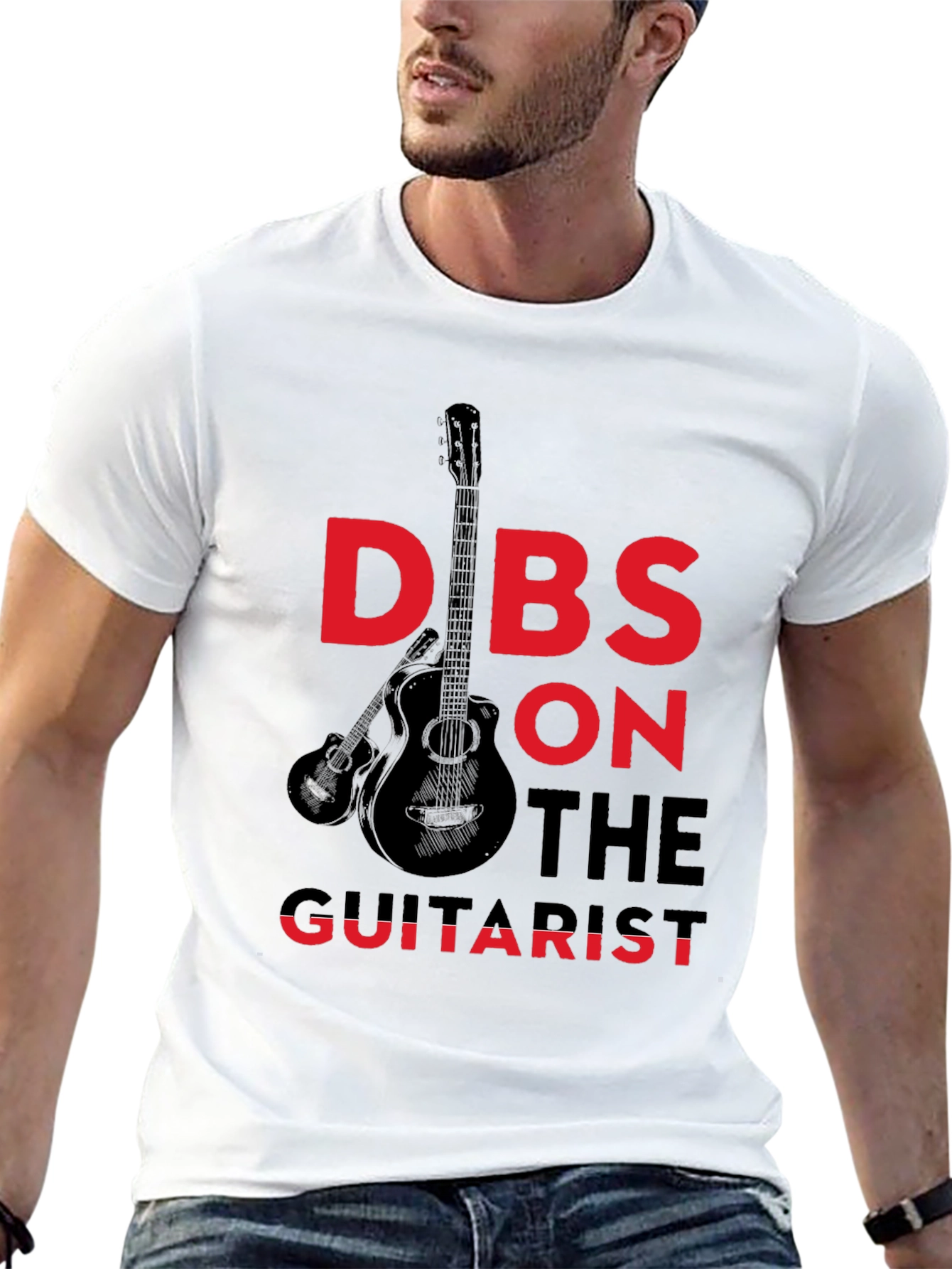 Dibs on the Guitarist Graphic Tee