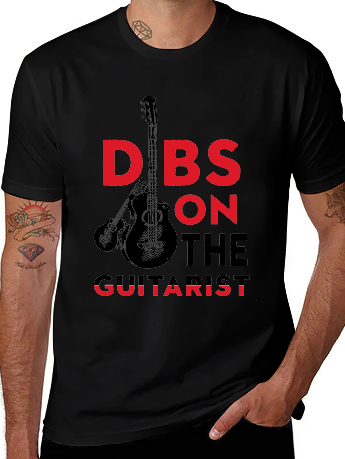 Dibs on the Guitarist Graphic Tee