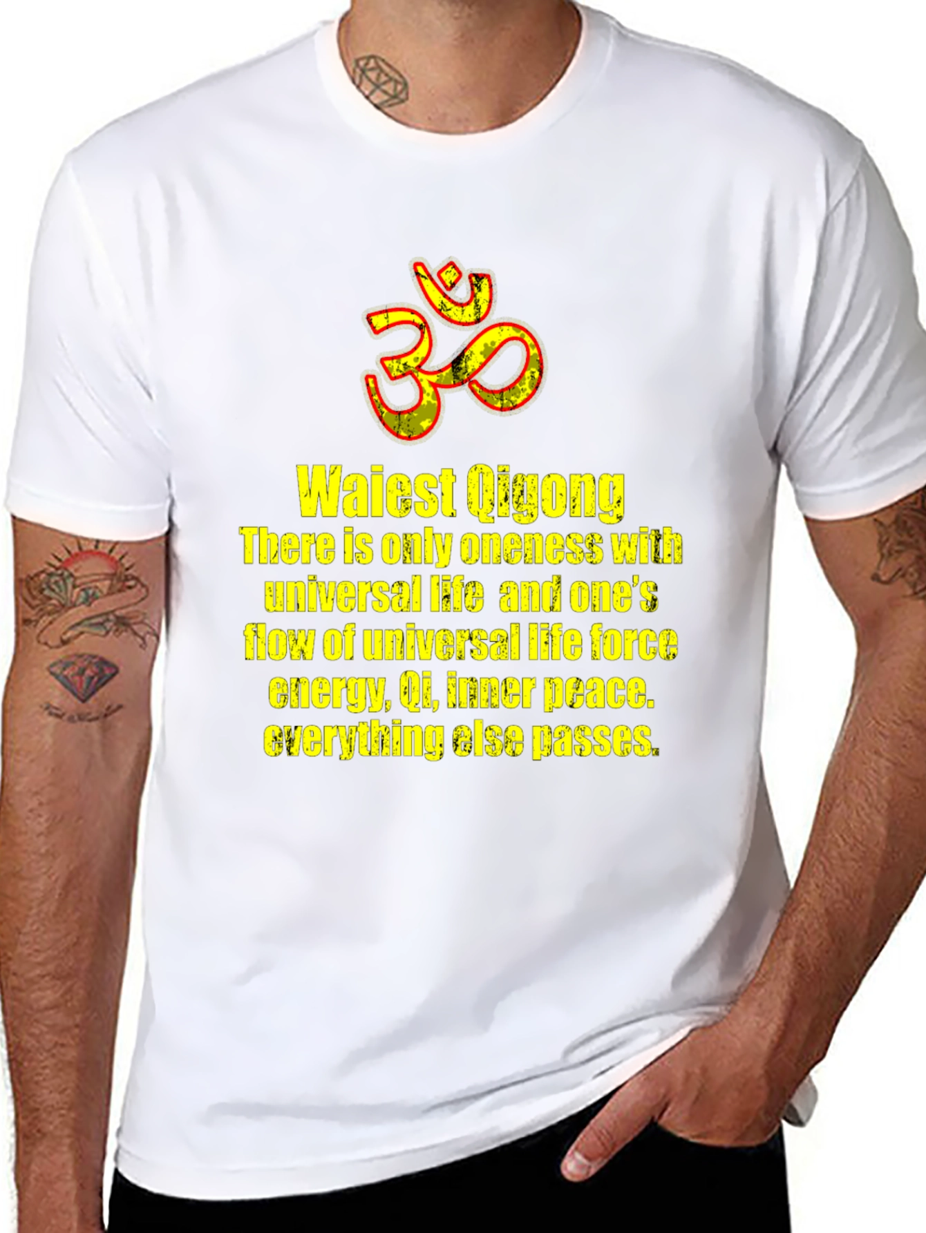 Waiest Qigong T-Shirt - Universal Life Inner Peace