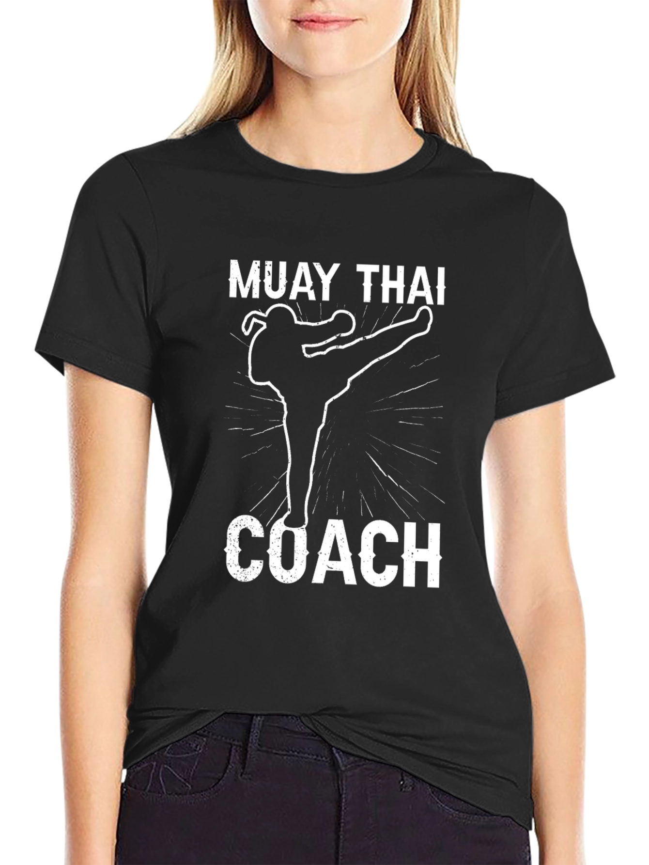 Muay Thai Coach Graphic T-Shirt