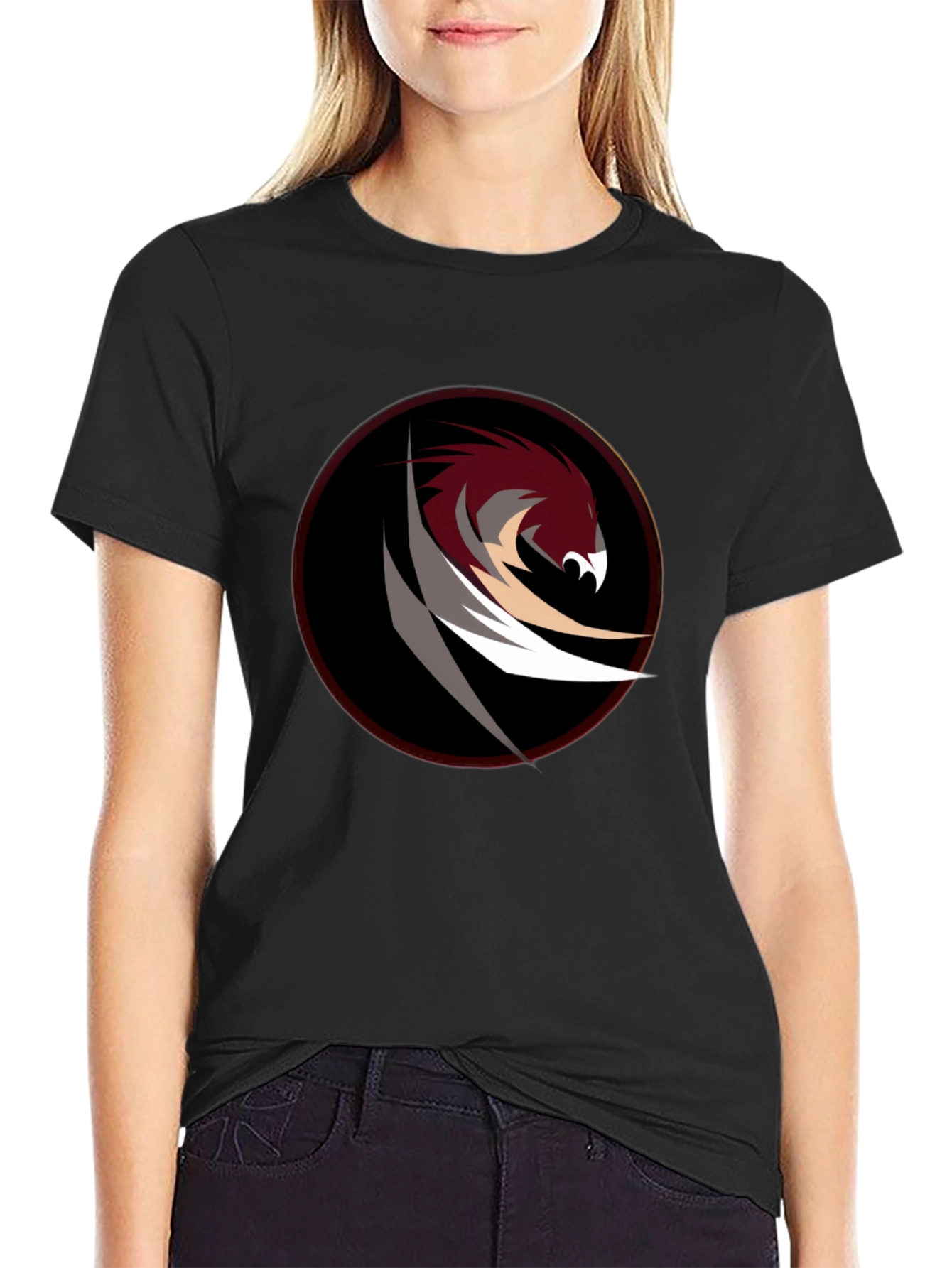 Bold Graphic Tee - Phoenix Emblem