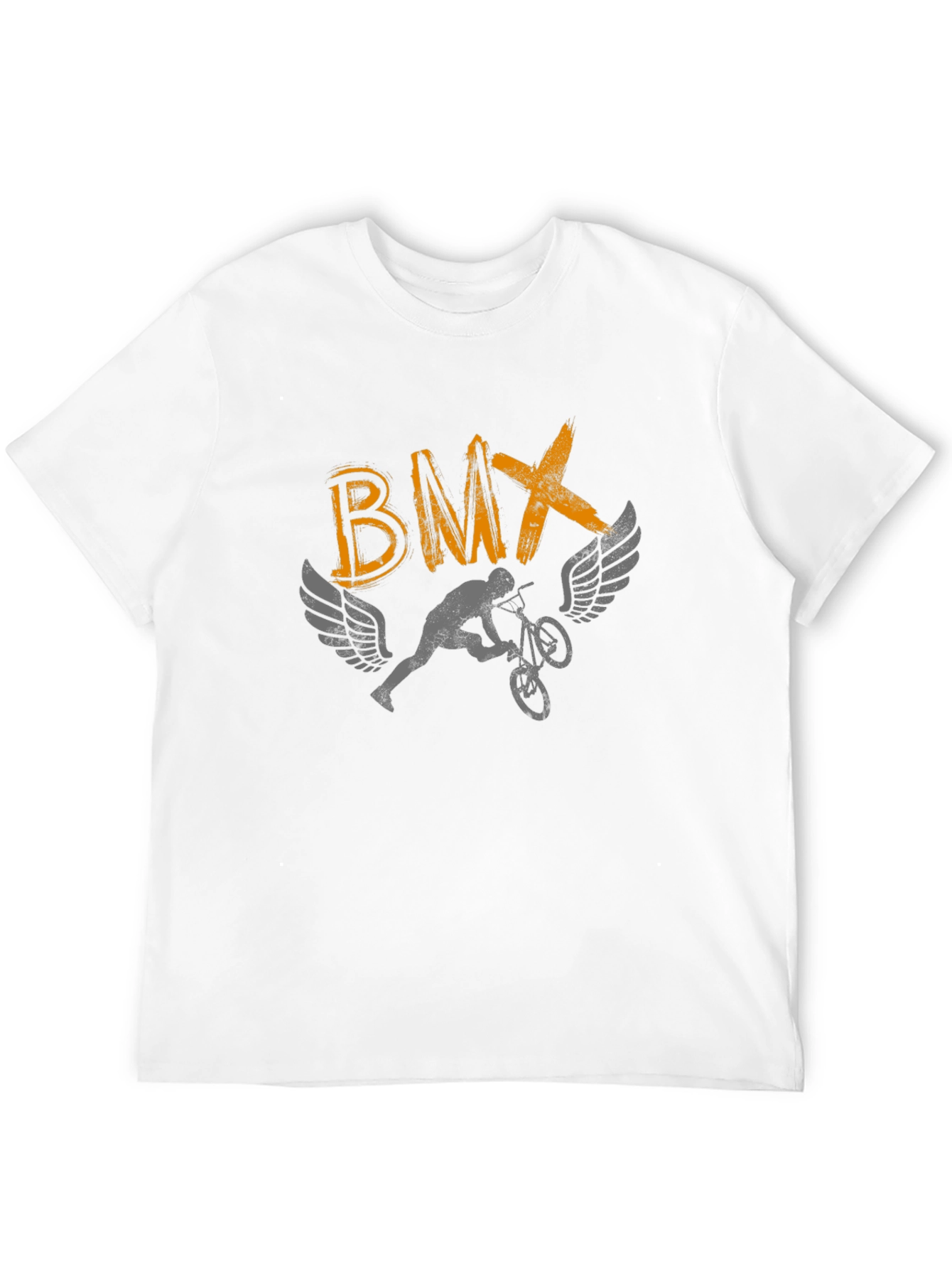 BMX Winged Rider Graphic T-Shirt