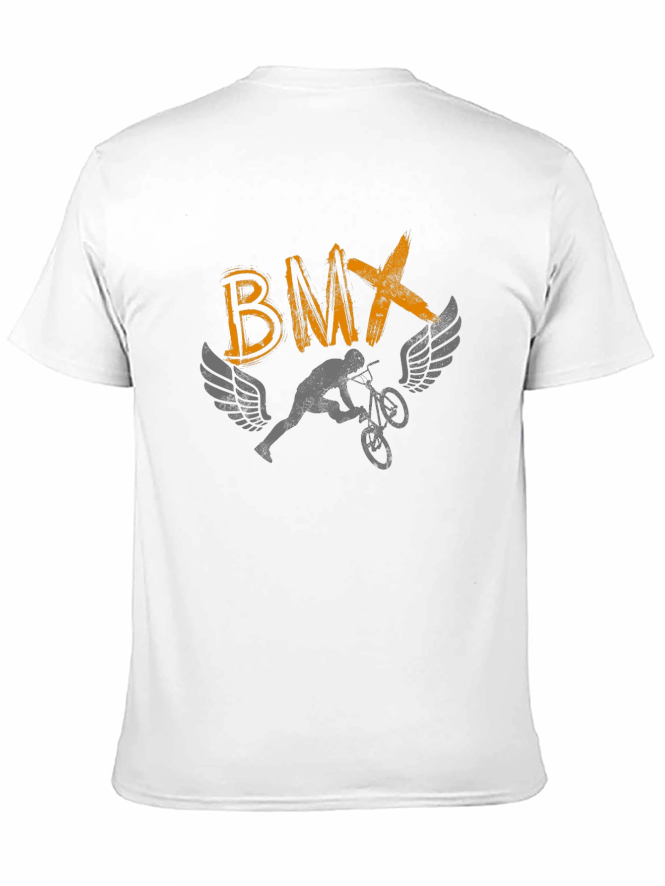 BMX Winged Rider Graphic T-Shirt