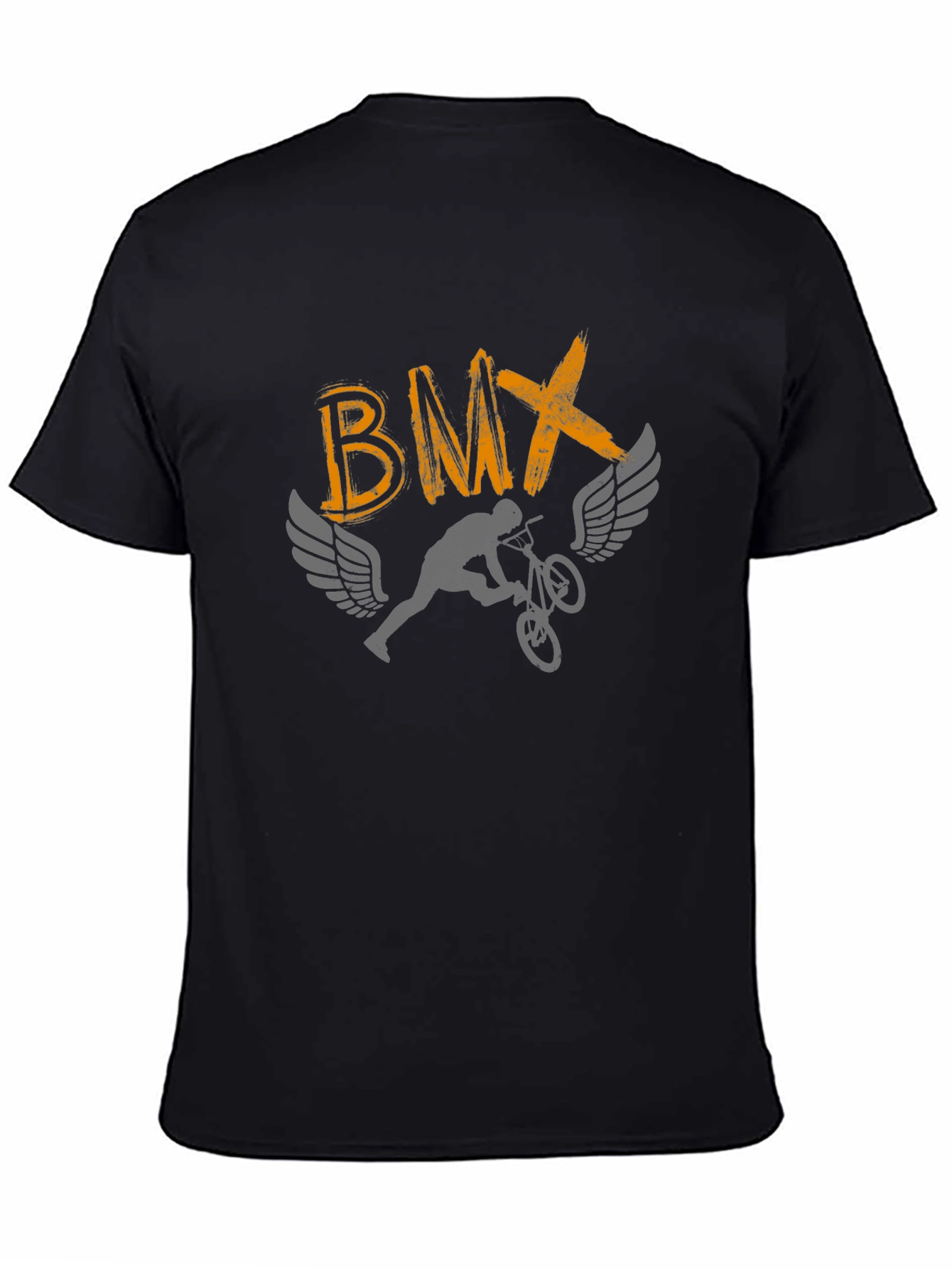 BMX Winged Rider Graphic T-Shirt