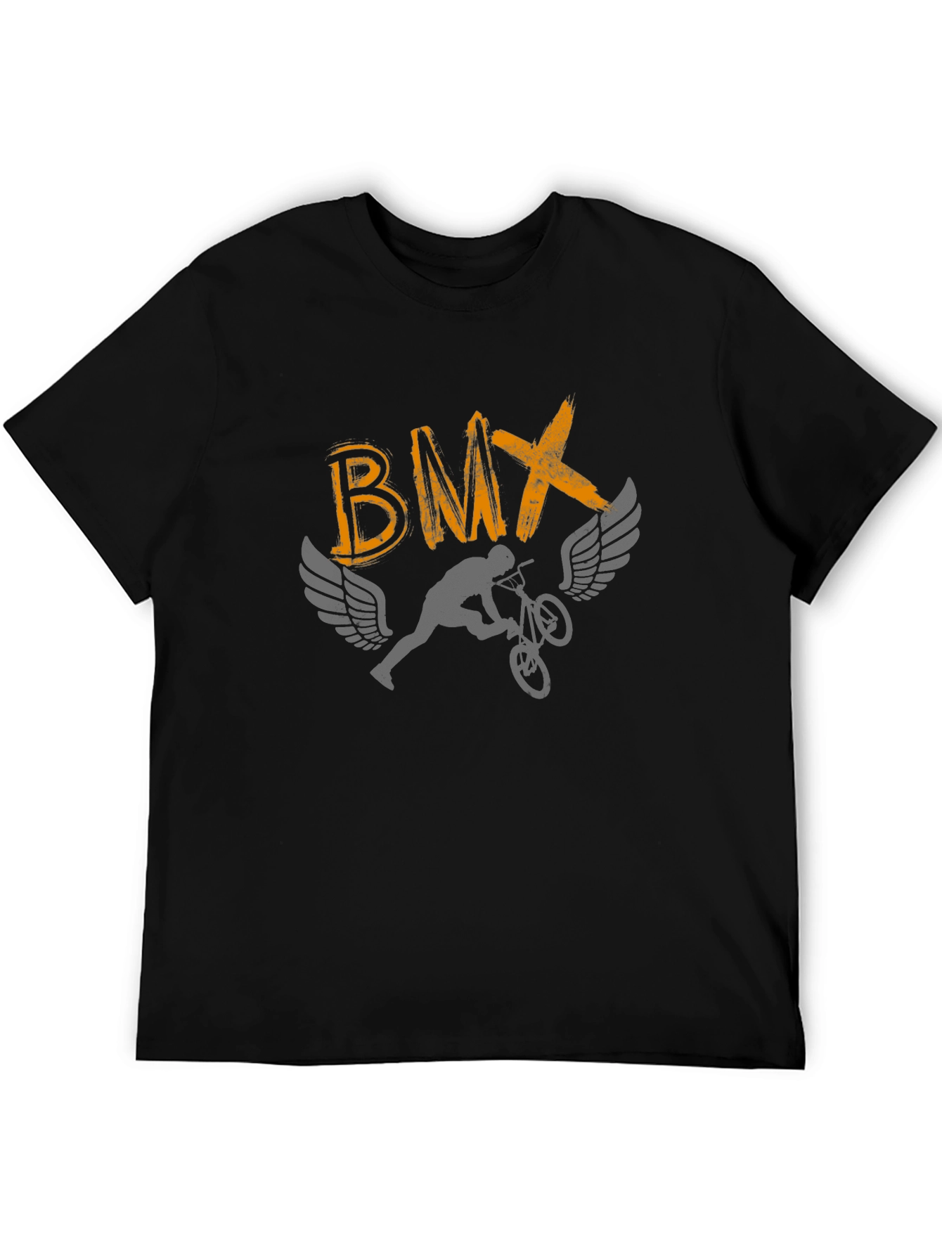BMX Winged Rider Graphic T-Shirt