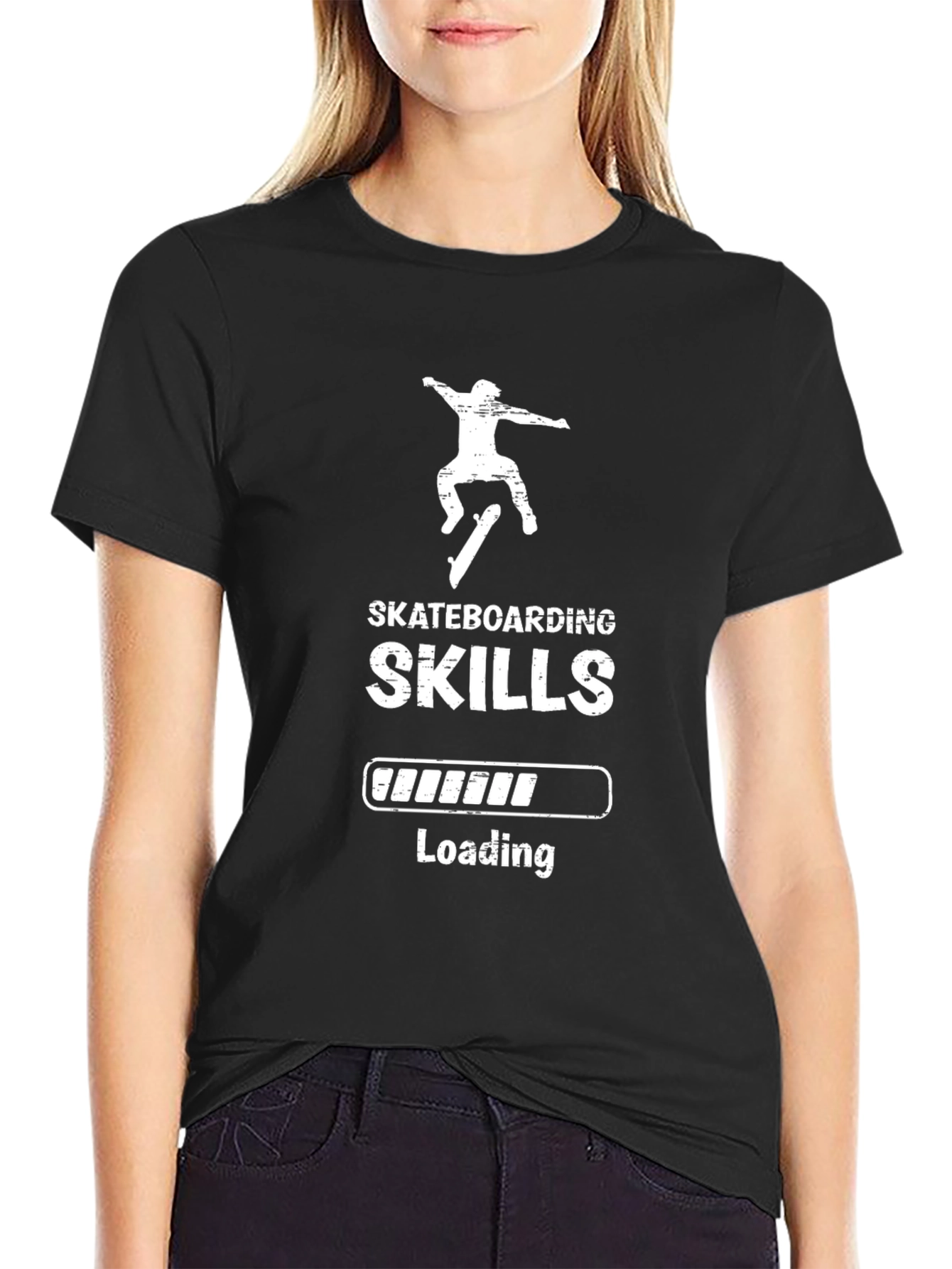 Skateboarding Skills Loading T-Shirt