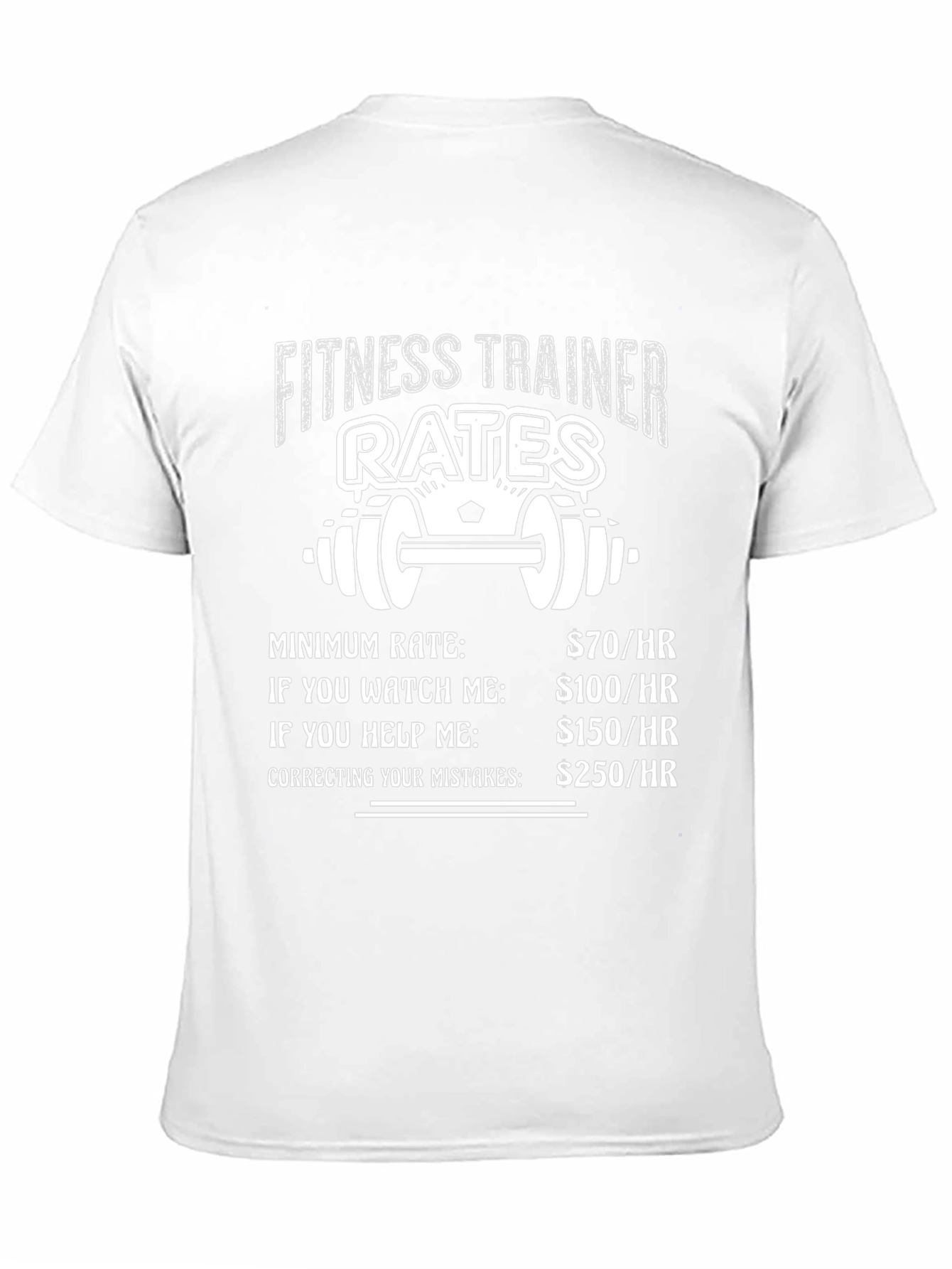 Fitness Trainer Rates T-Shirt