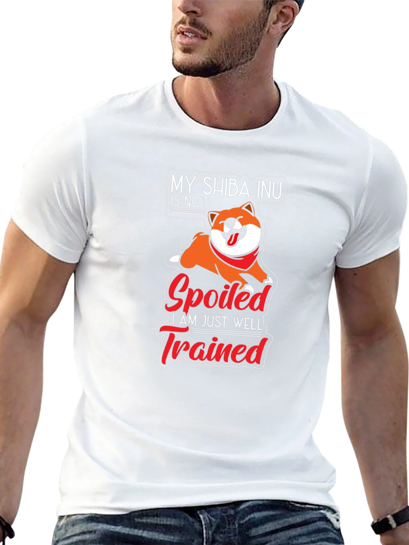 My Shiba Inu is Not Spoiled T-Shirt