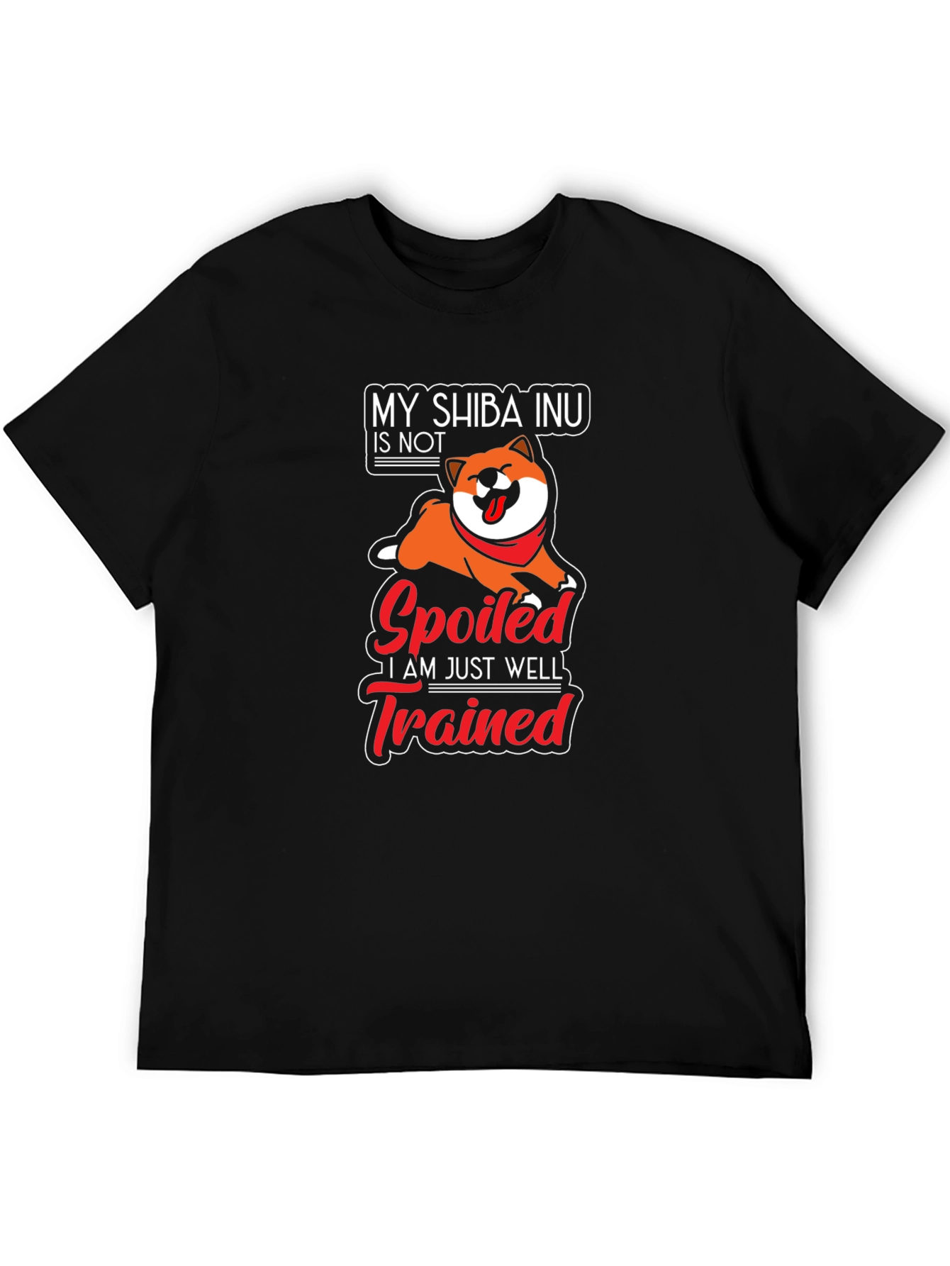 My Shiba Inu is Not Spoiled T-Shirt