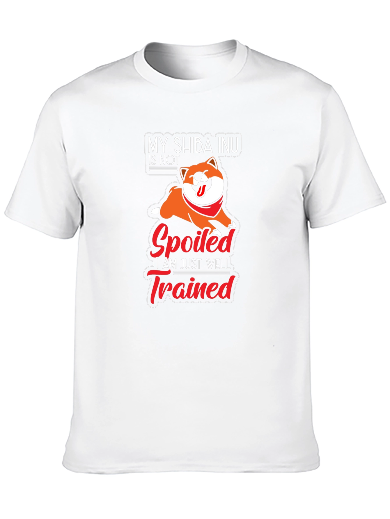 My Shiba Inu is Not Spoiled T-Shirt