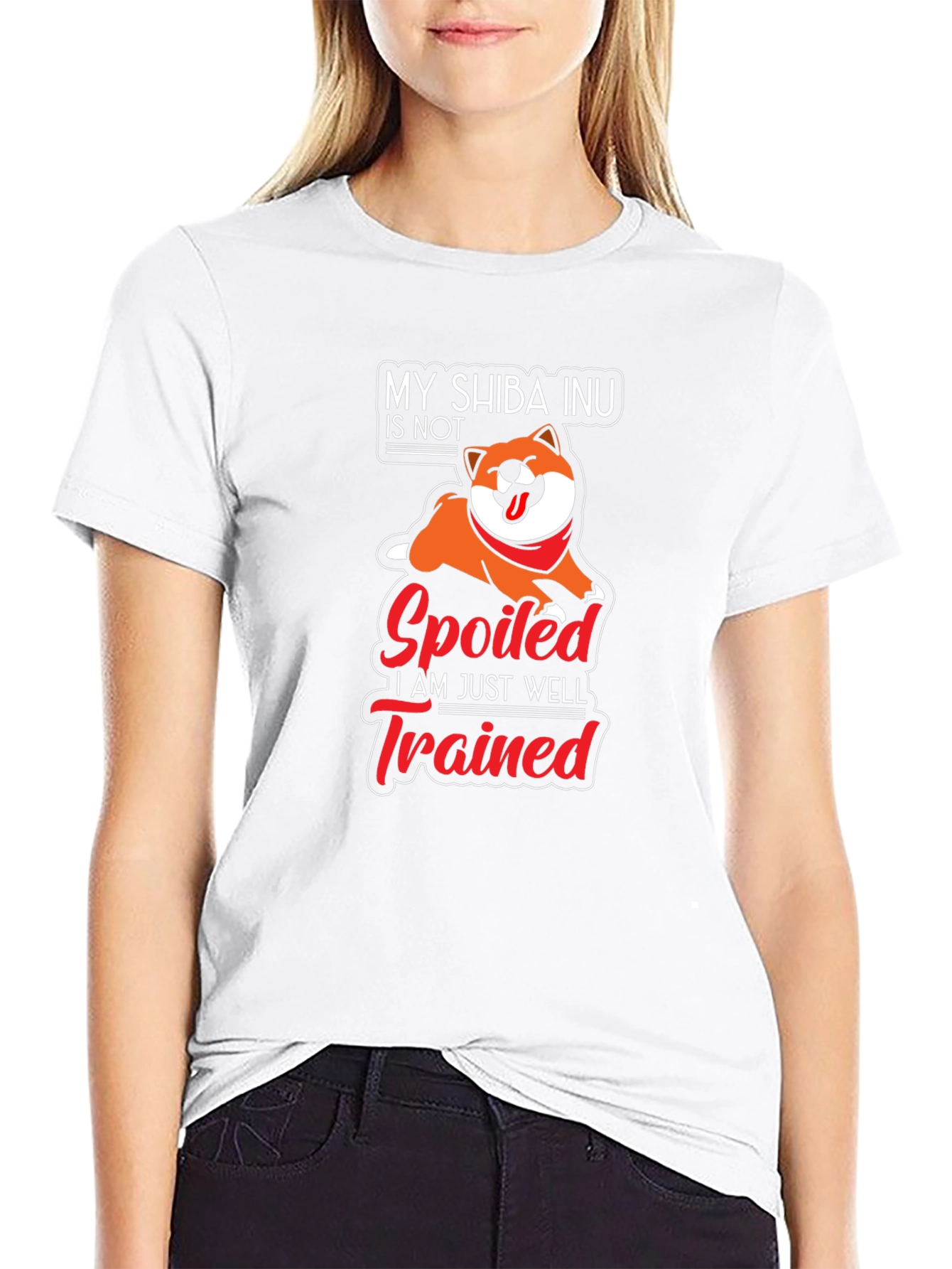 My Shiba Inu is Not Spoiled T-Shirt