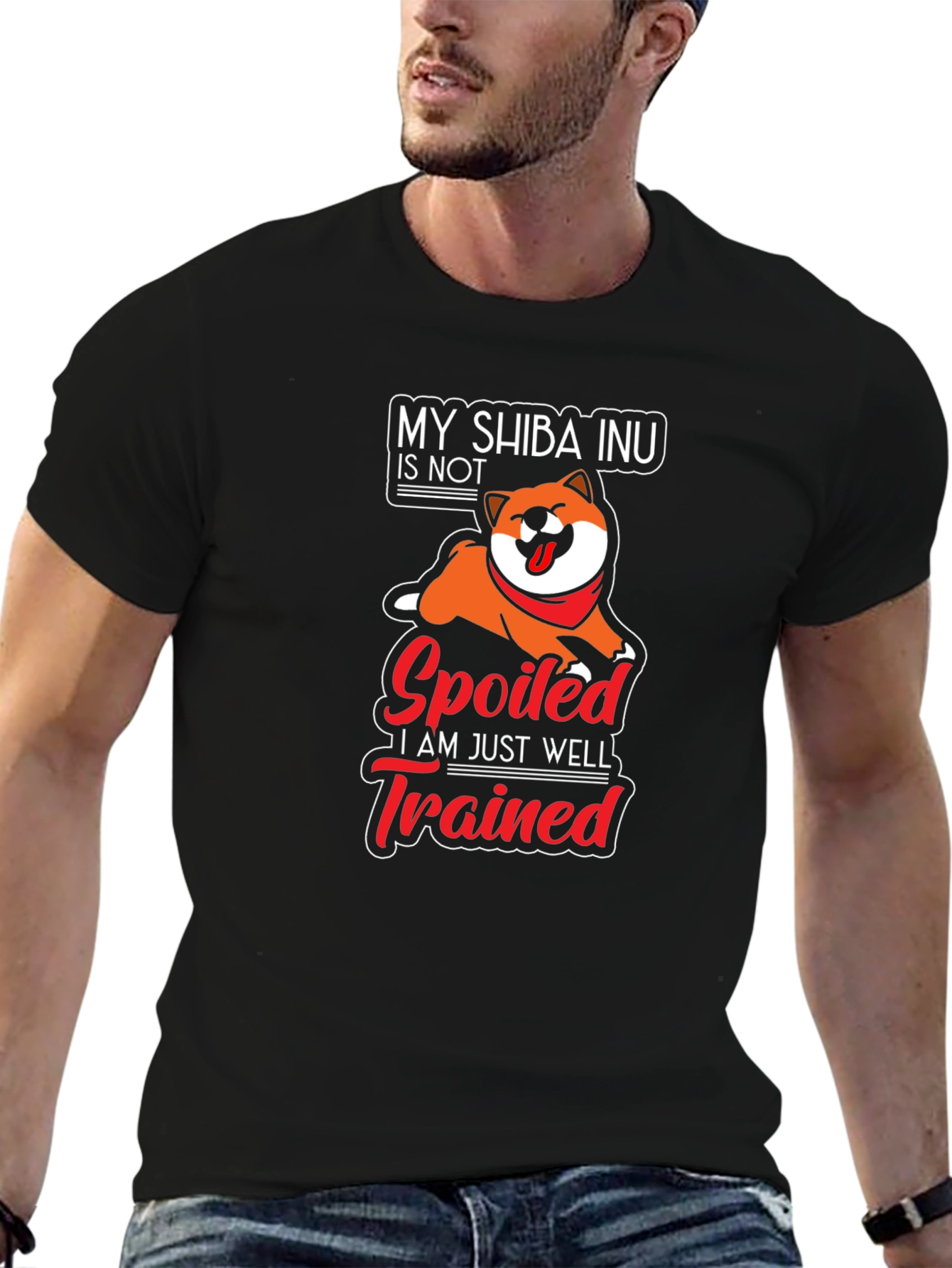 My Shiba Inu is Not Spoiled T-Shirt