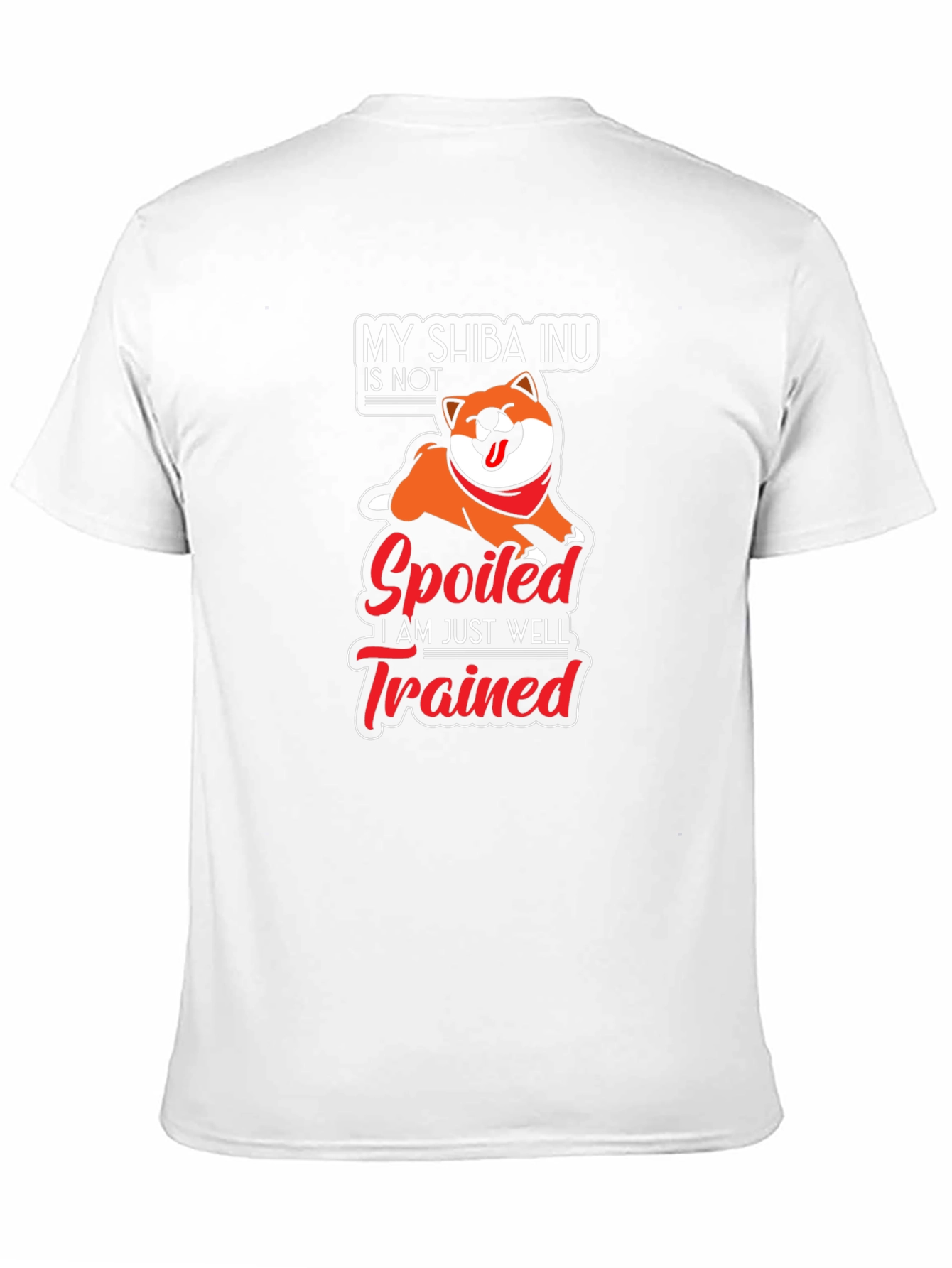 My Shiba Inu is Not Spoiled T-Shirt
