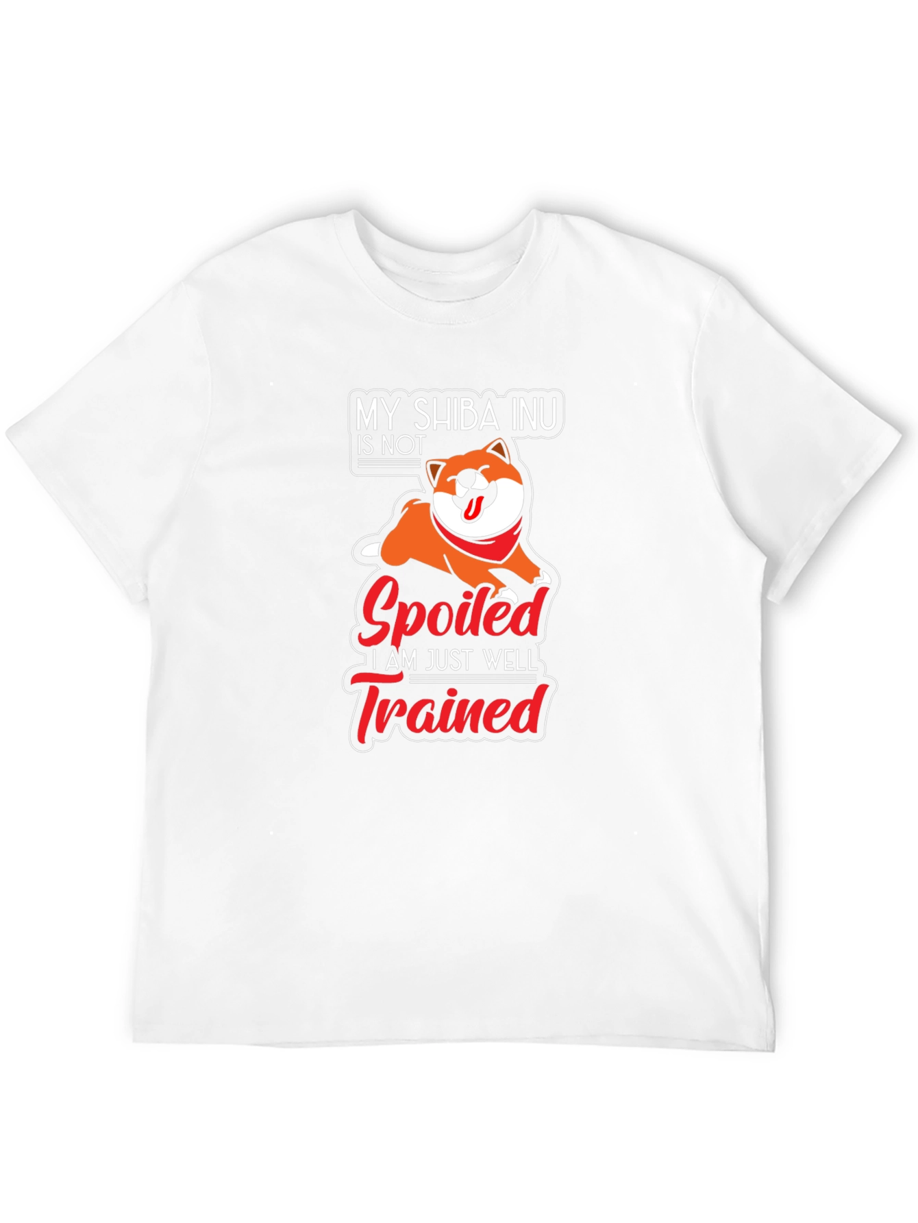 My Shiba Inu is Not Spoiled T-Shirt