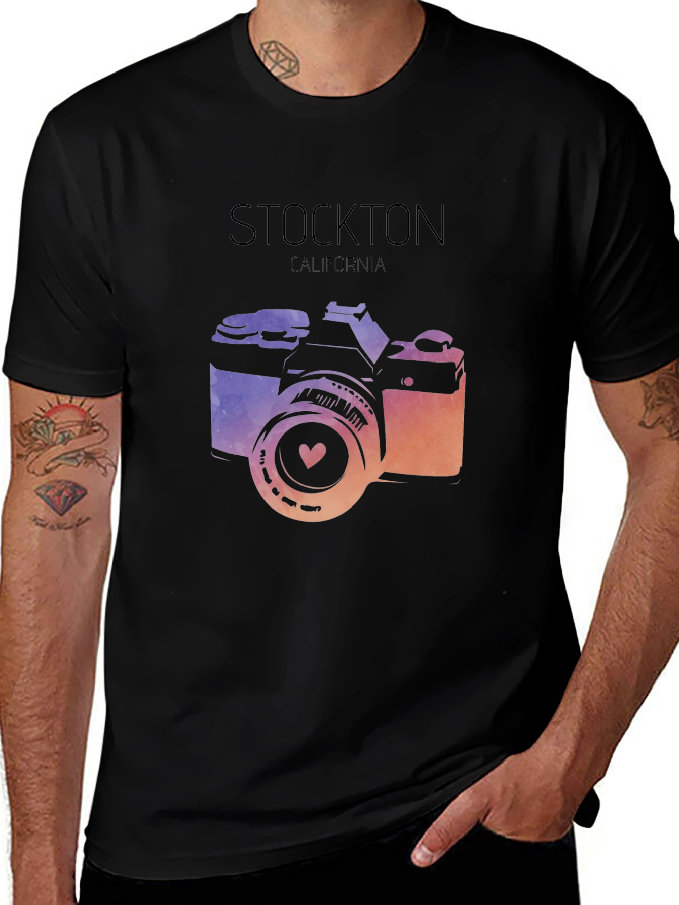 Stockton Camera Graphic Tee - Unisex
