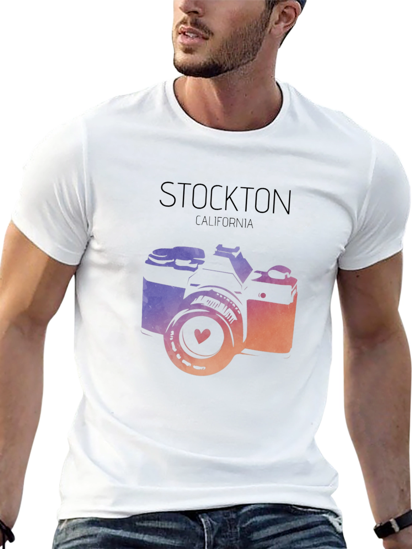 Stockton Camera Graphic Tee - Unisex