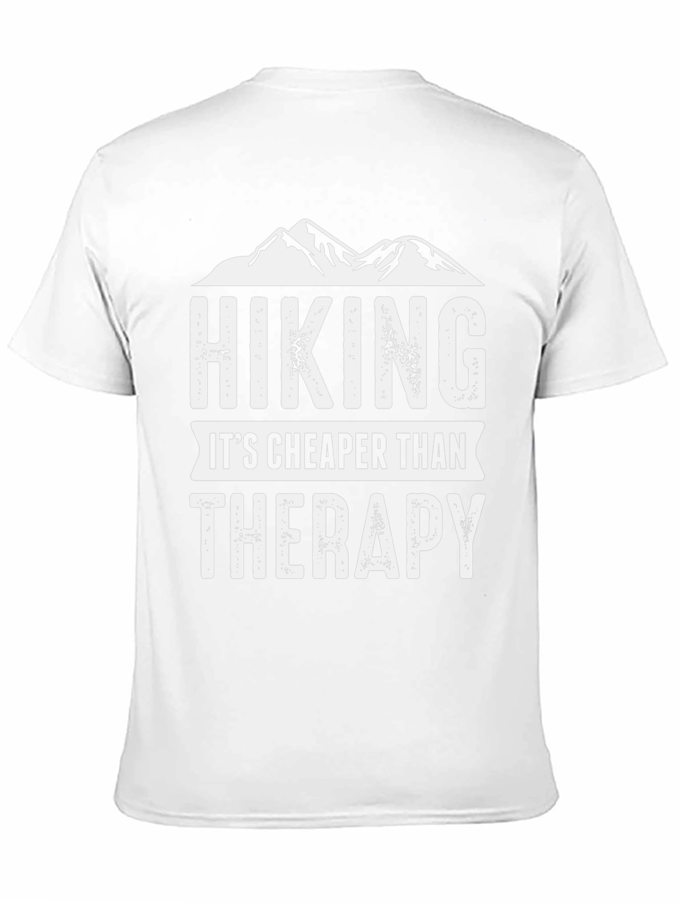 Hiking Cheaper Than Therapy Graphic Tee