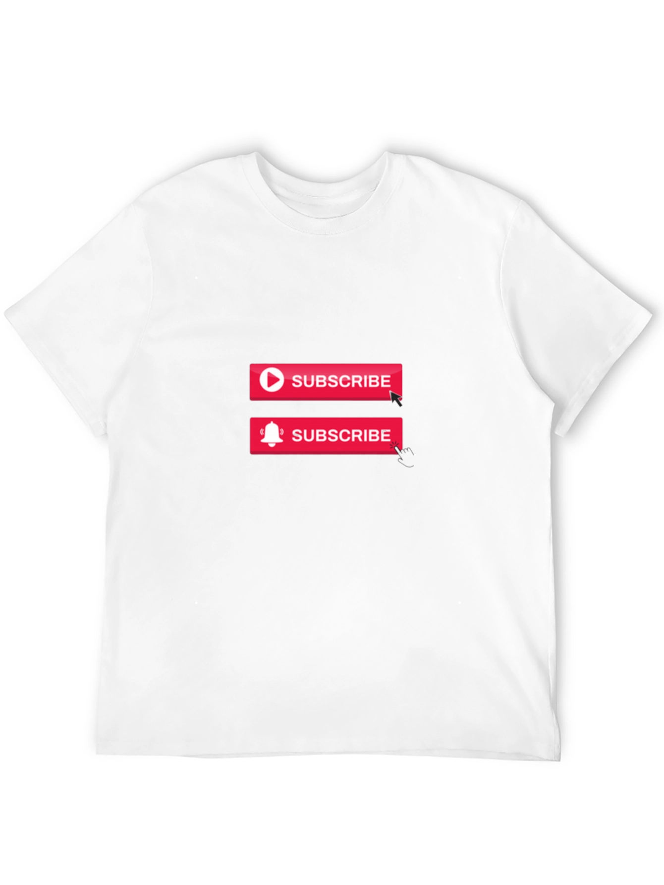 Subscribe Graphic Black T-Shirt