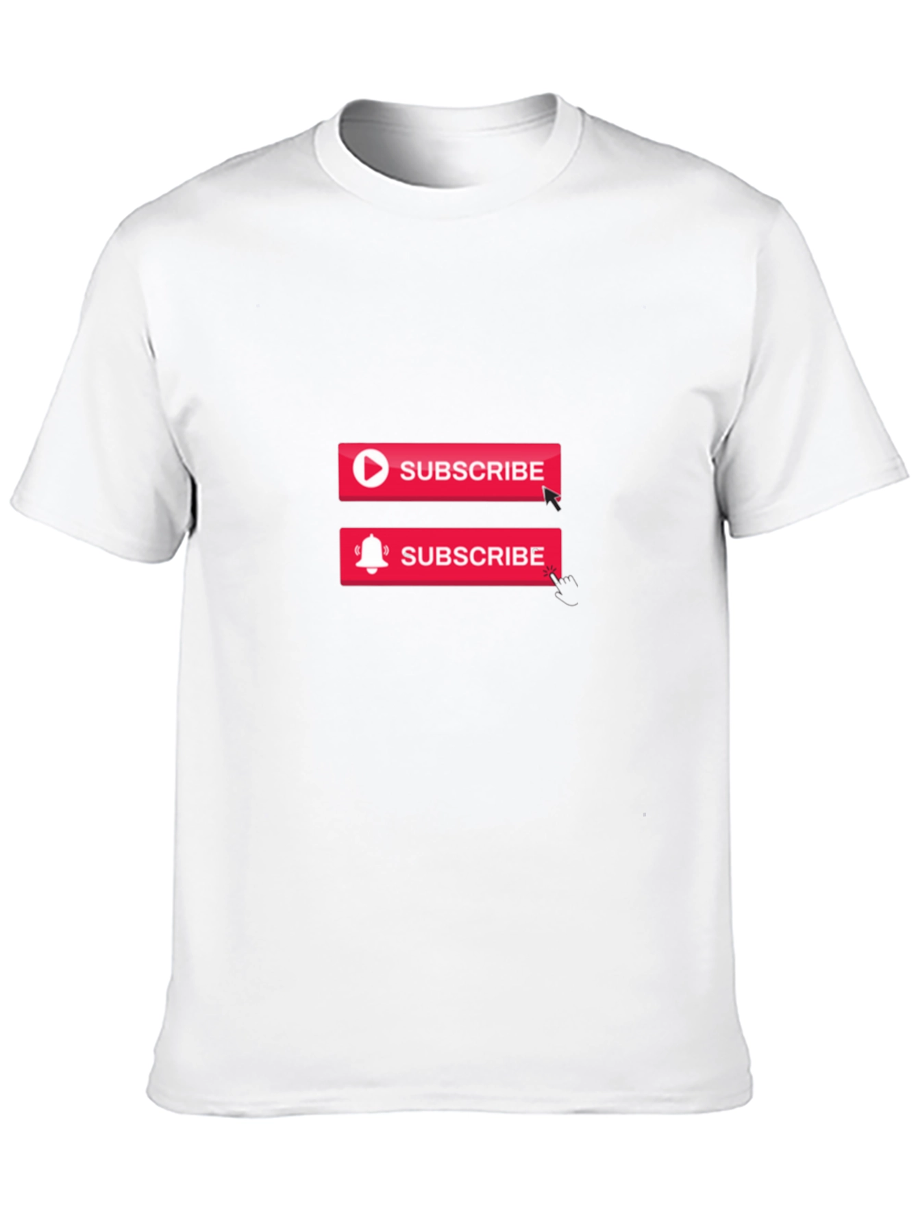 Subscribe Graphic Black T-Shirt
