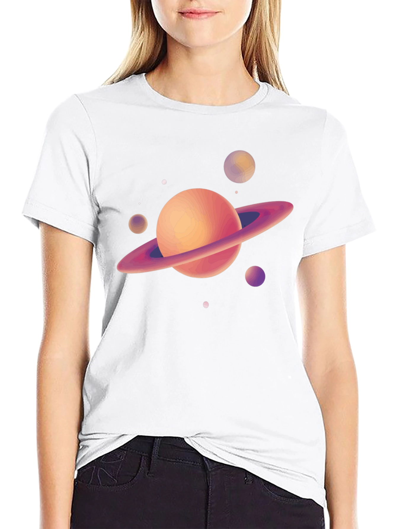 Space Planet Graphic T-Shirt - Cool & Trendy