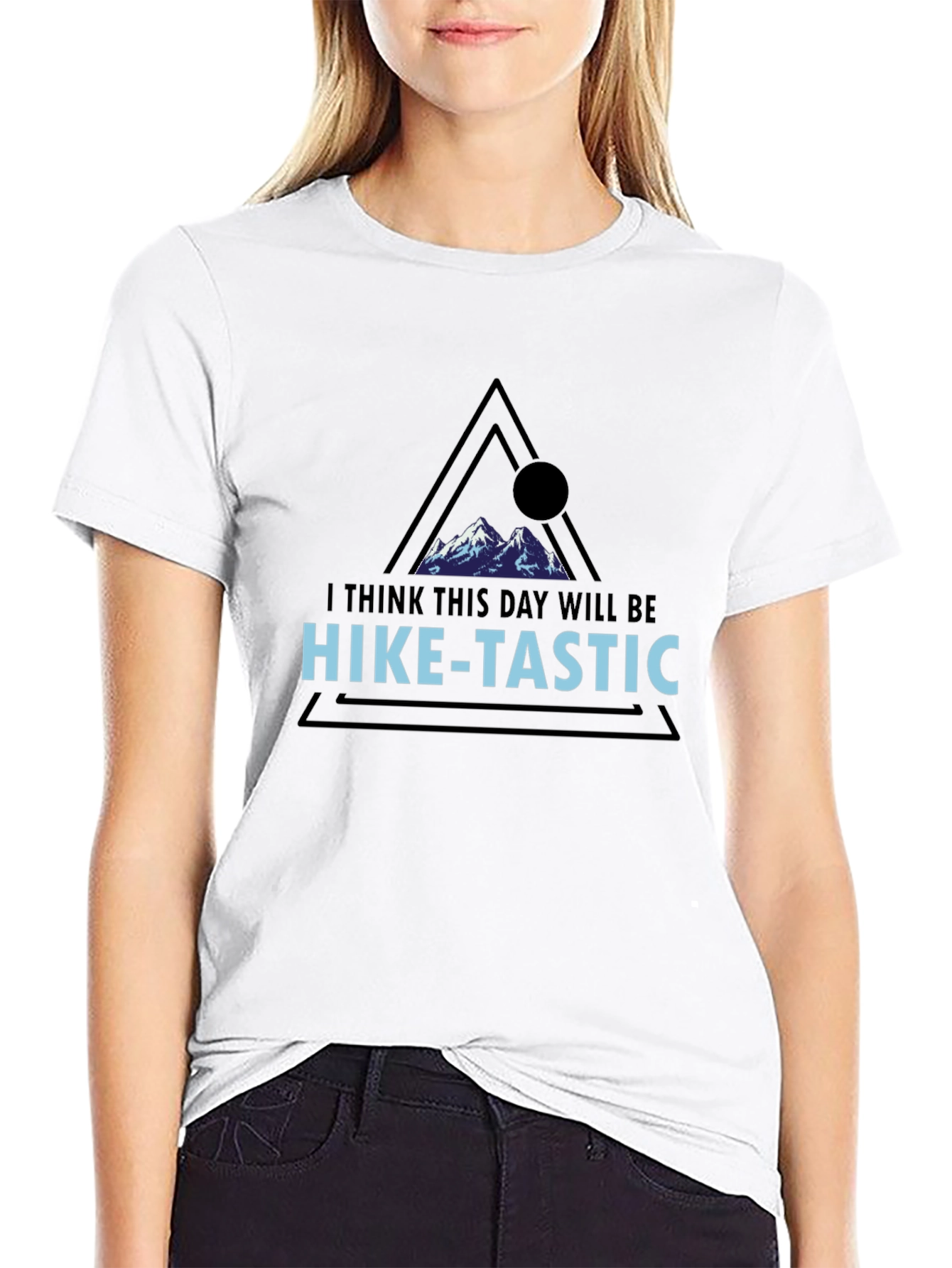 Hike-Tastic Black Graphic Tee