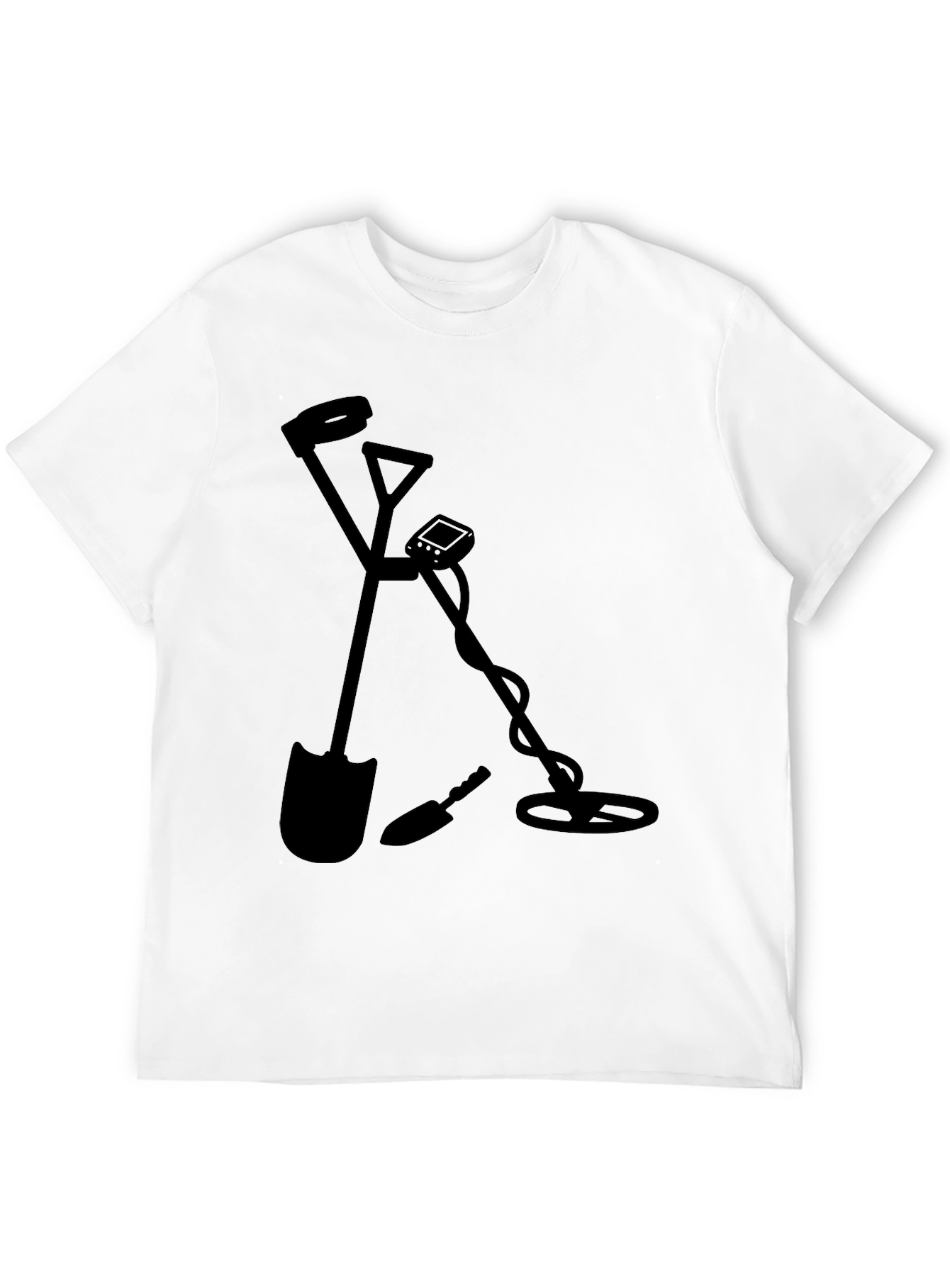 Detectorist Black Graphic Tee