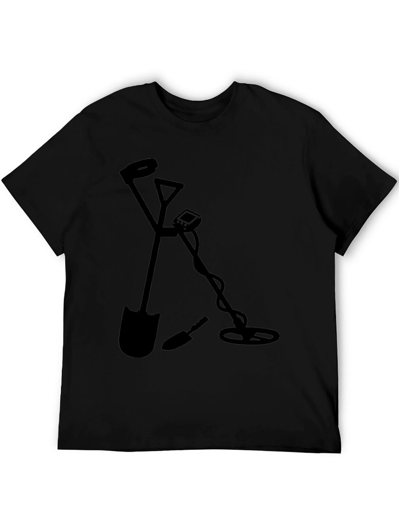 Detectorist Black Graphic Tee