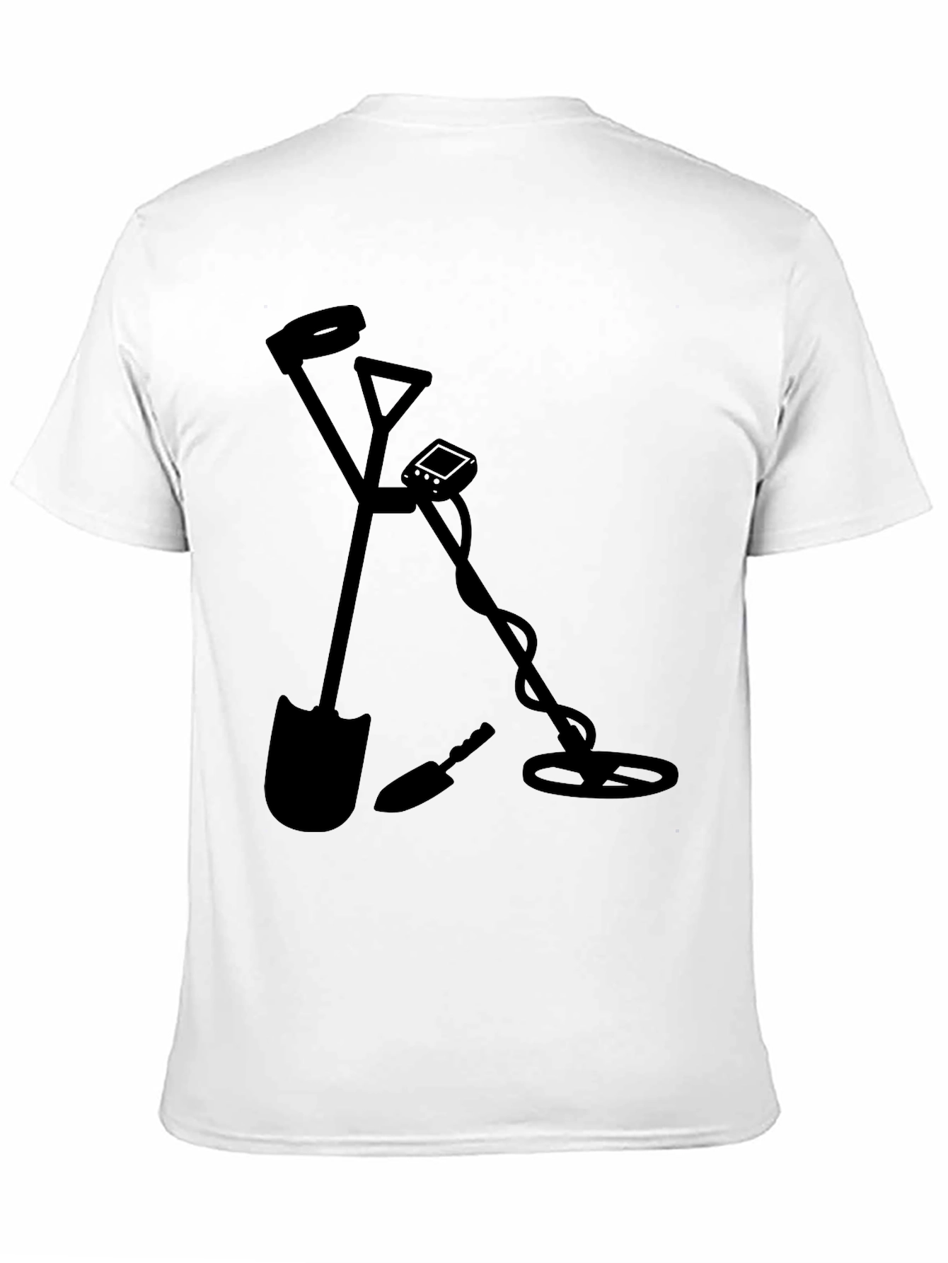 Detectorist Black Graphic Tee