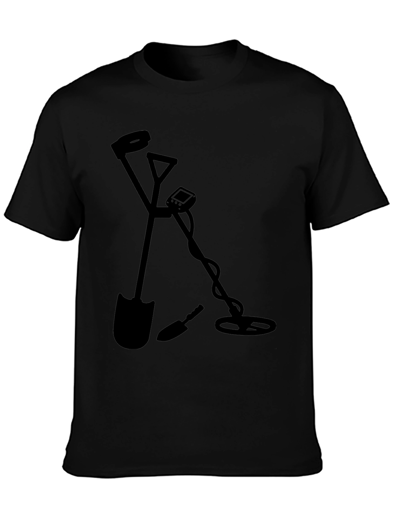 Detectorist Black Graphic Tee