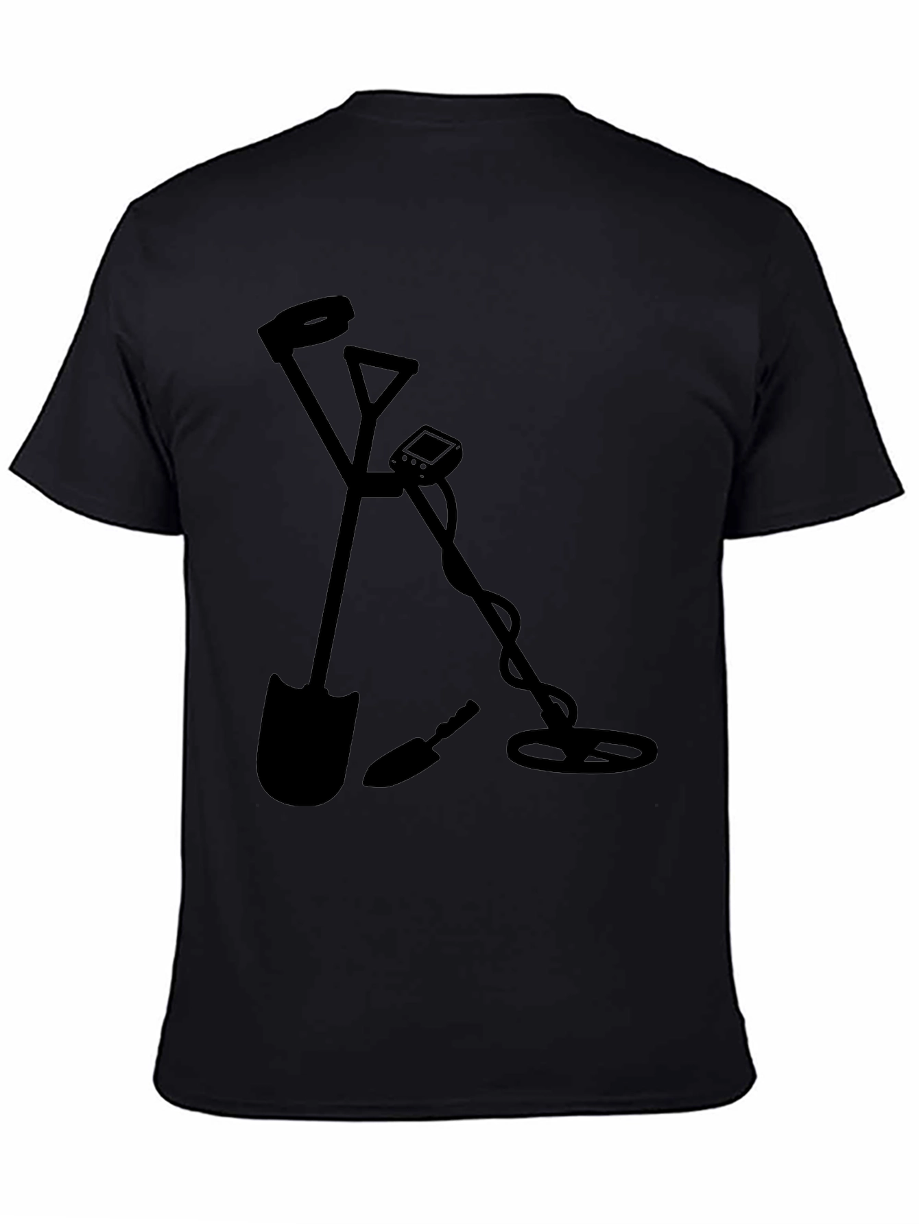 Detectorist Black Graphic Tee