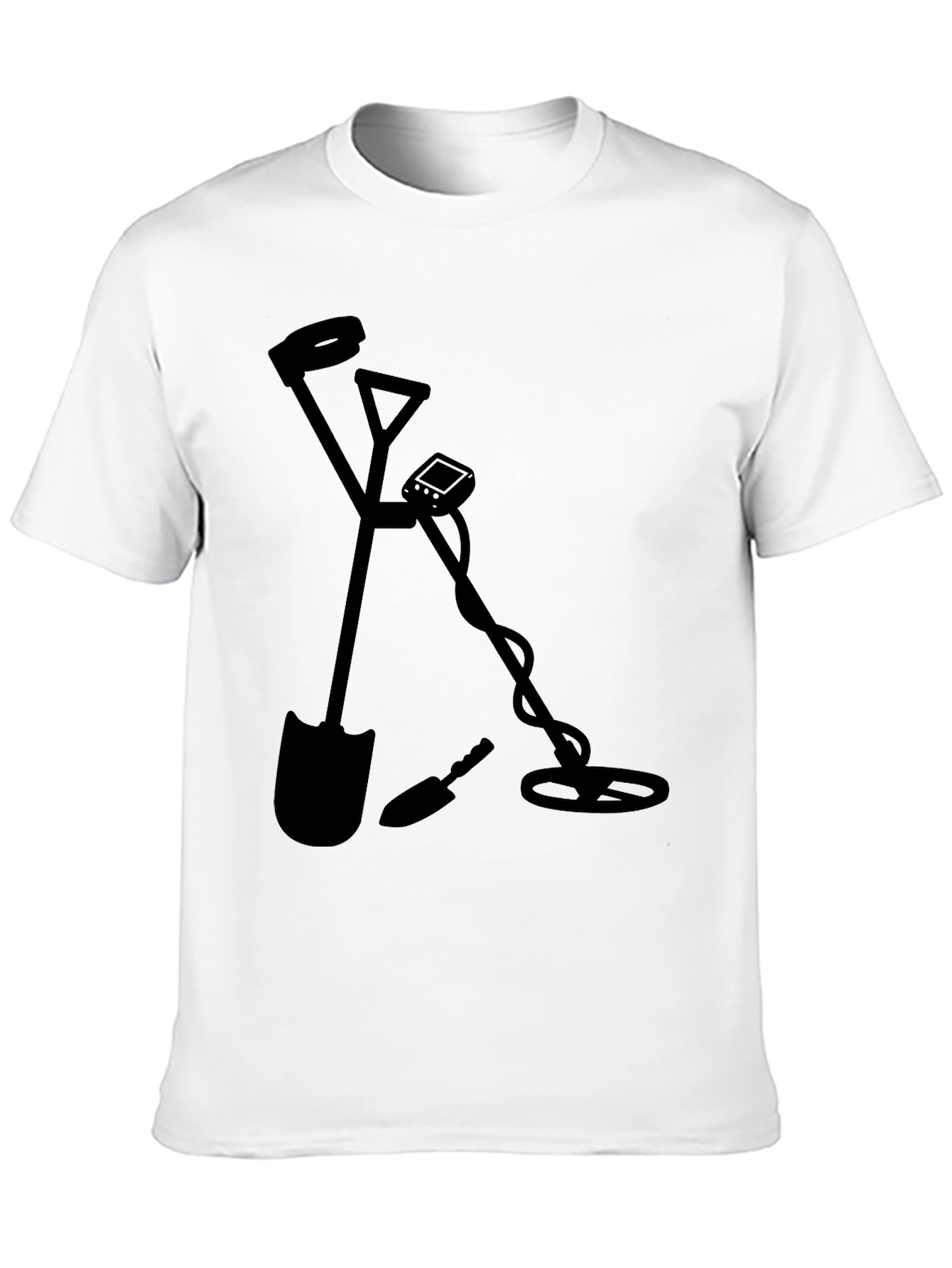 Detectorist Black Graphic Tee