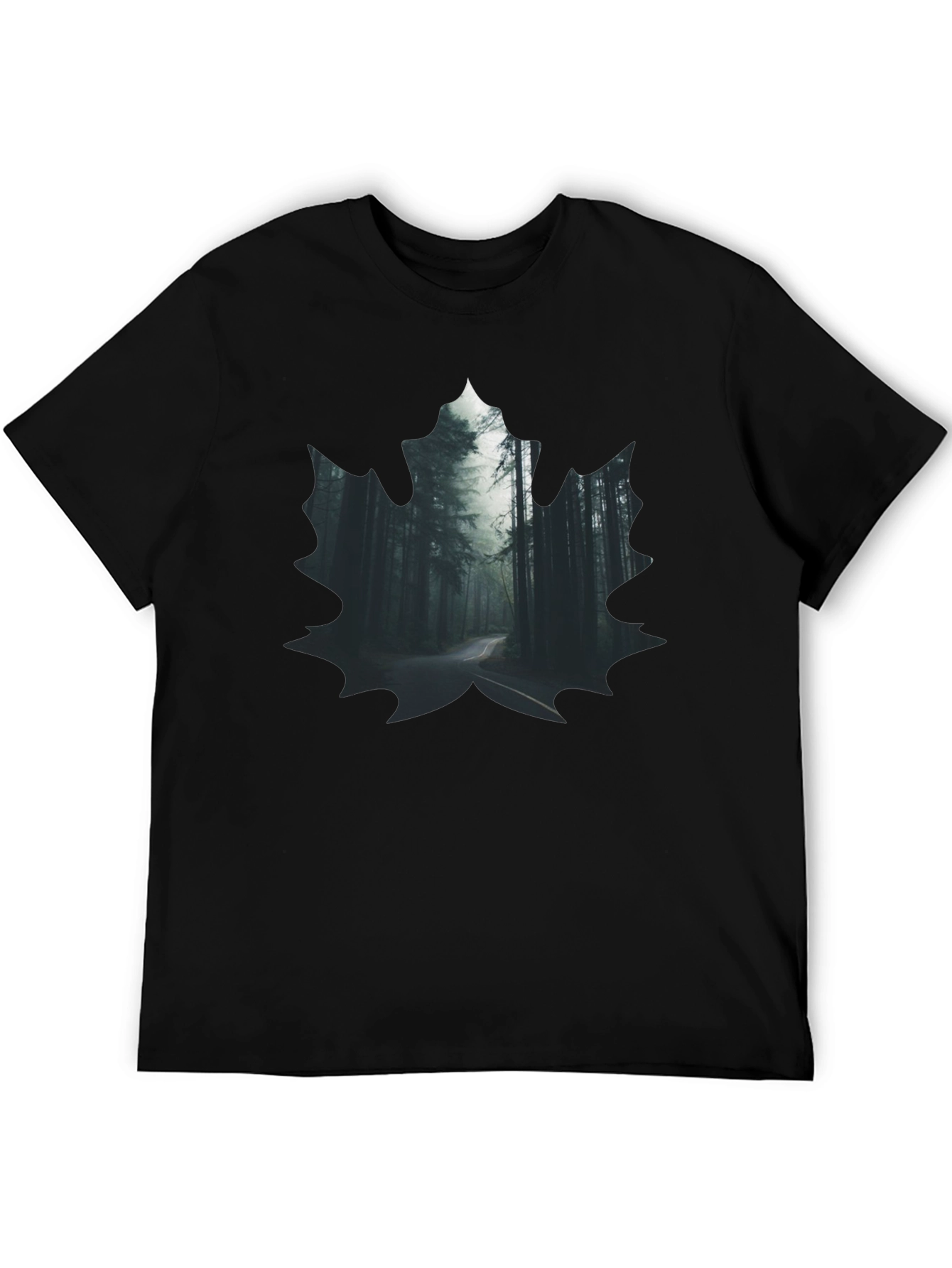 Forest Road Graphic Tee - Nature Design