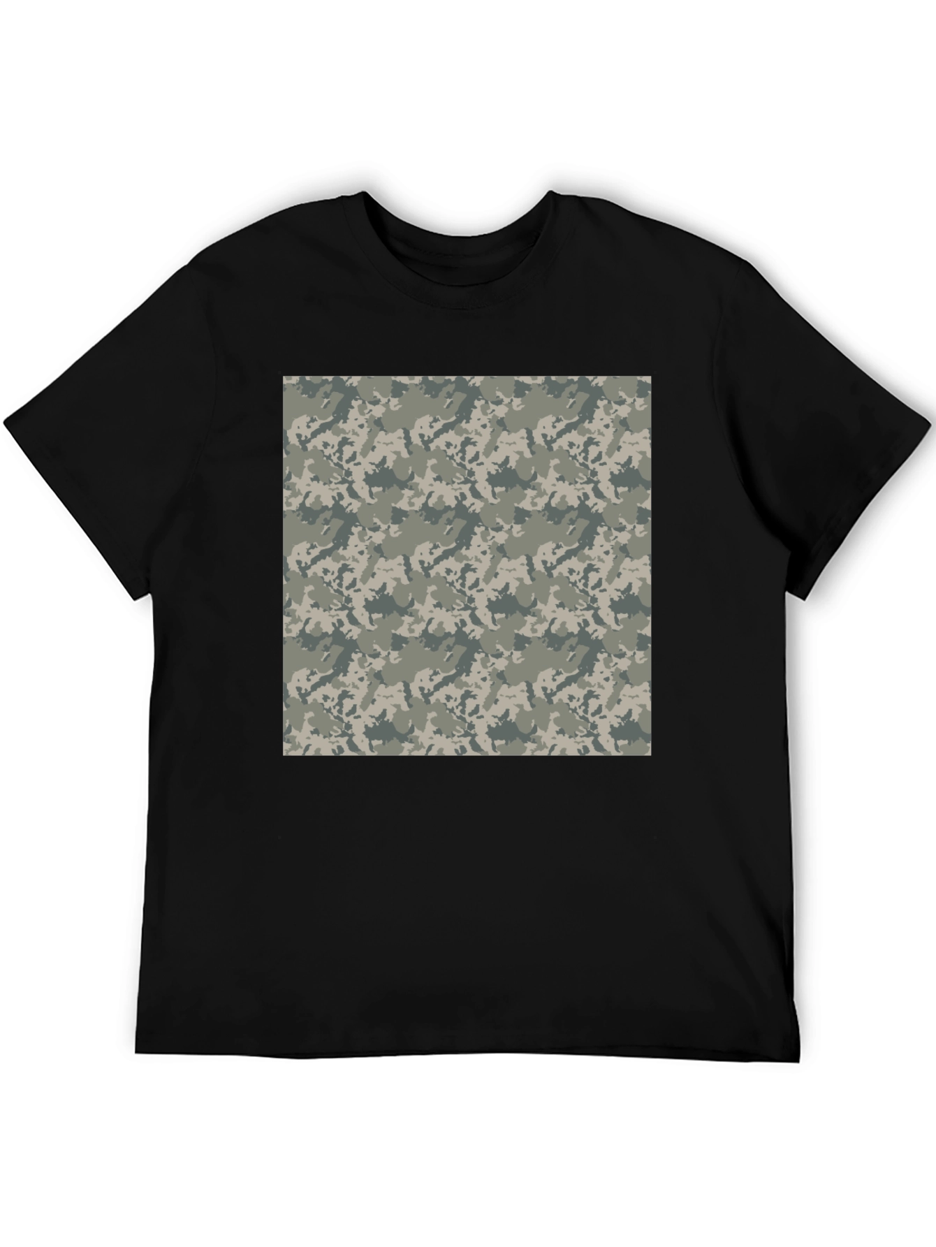 Camo Pattern T-Shirt