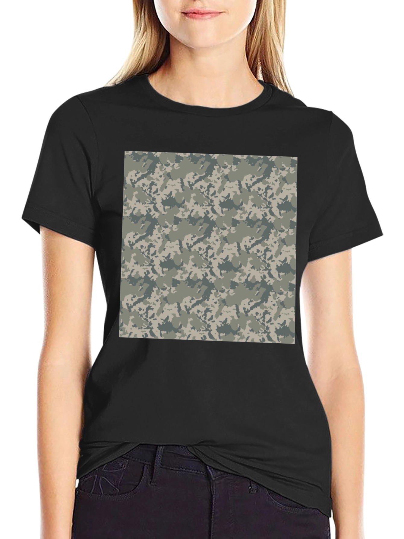 Camo Pattern T-Shirt