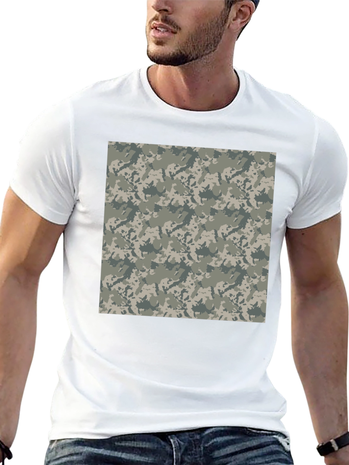 Camo Pattern T-Shirt