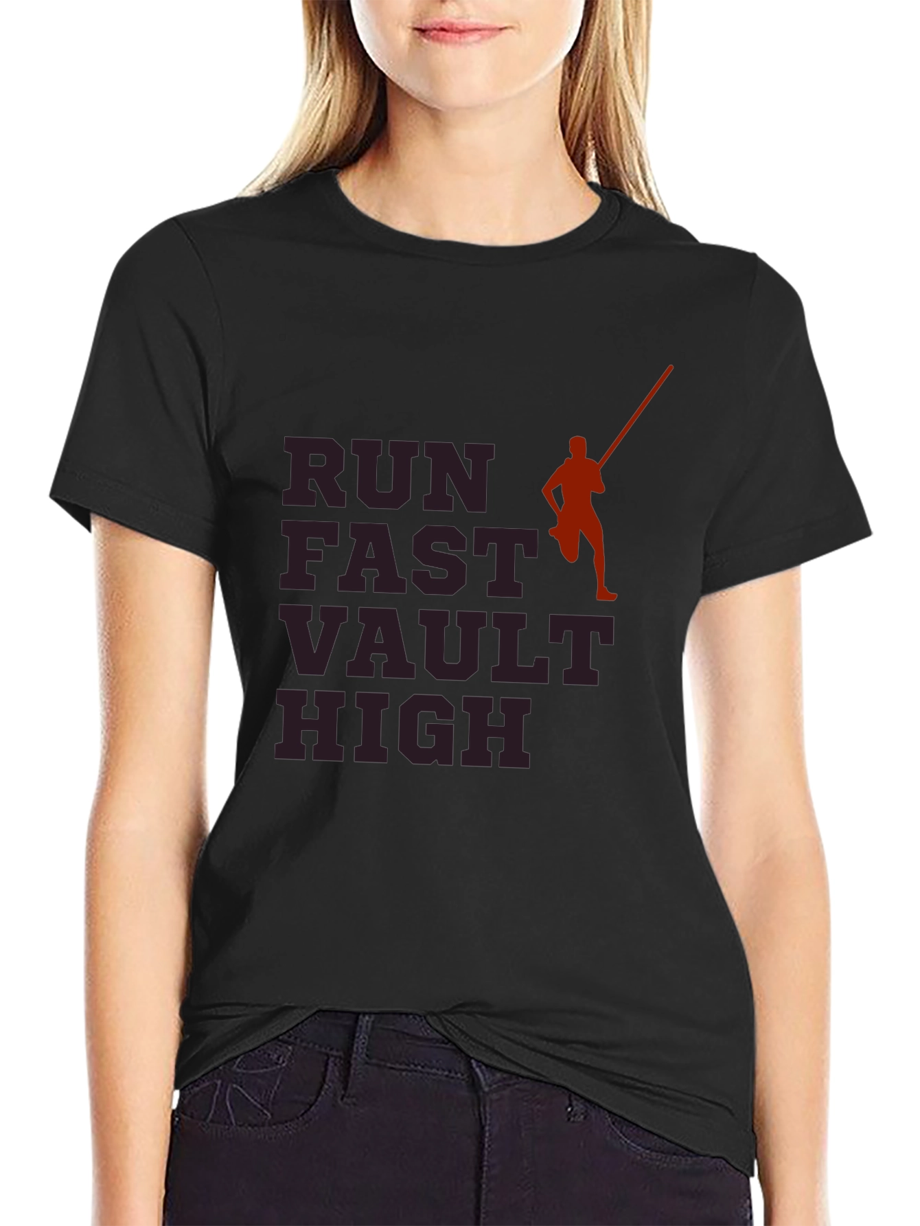 Run Fast Vault High T-Shirt