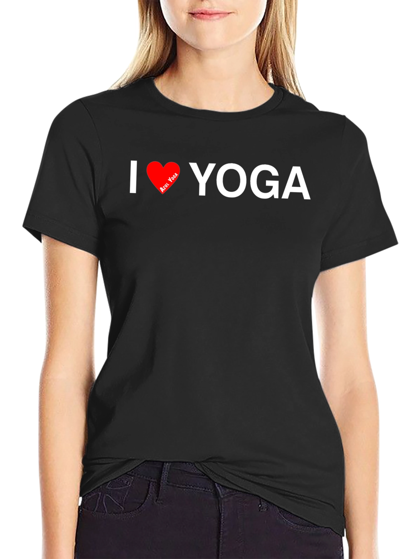 I Heart Yoga T-Shirt - Stylish & Comfortable