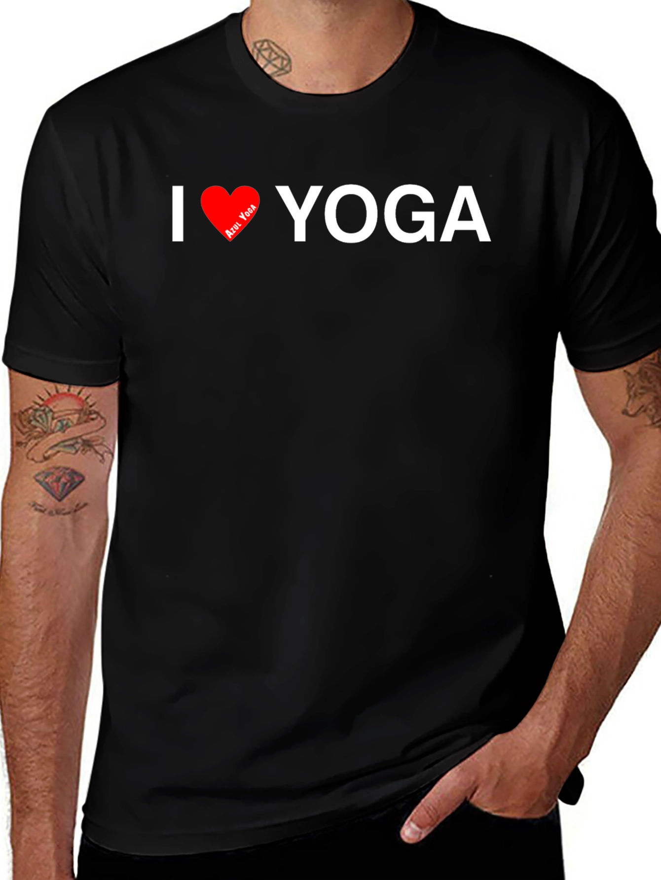 I Heart Yoga T-Shirt - Stylish & Comfortable