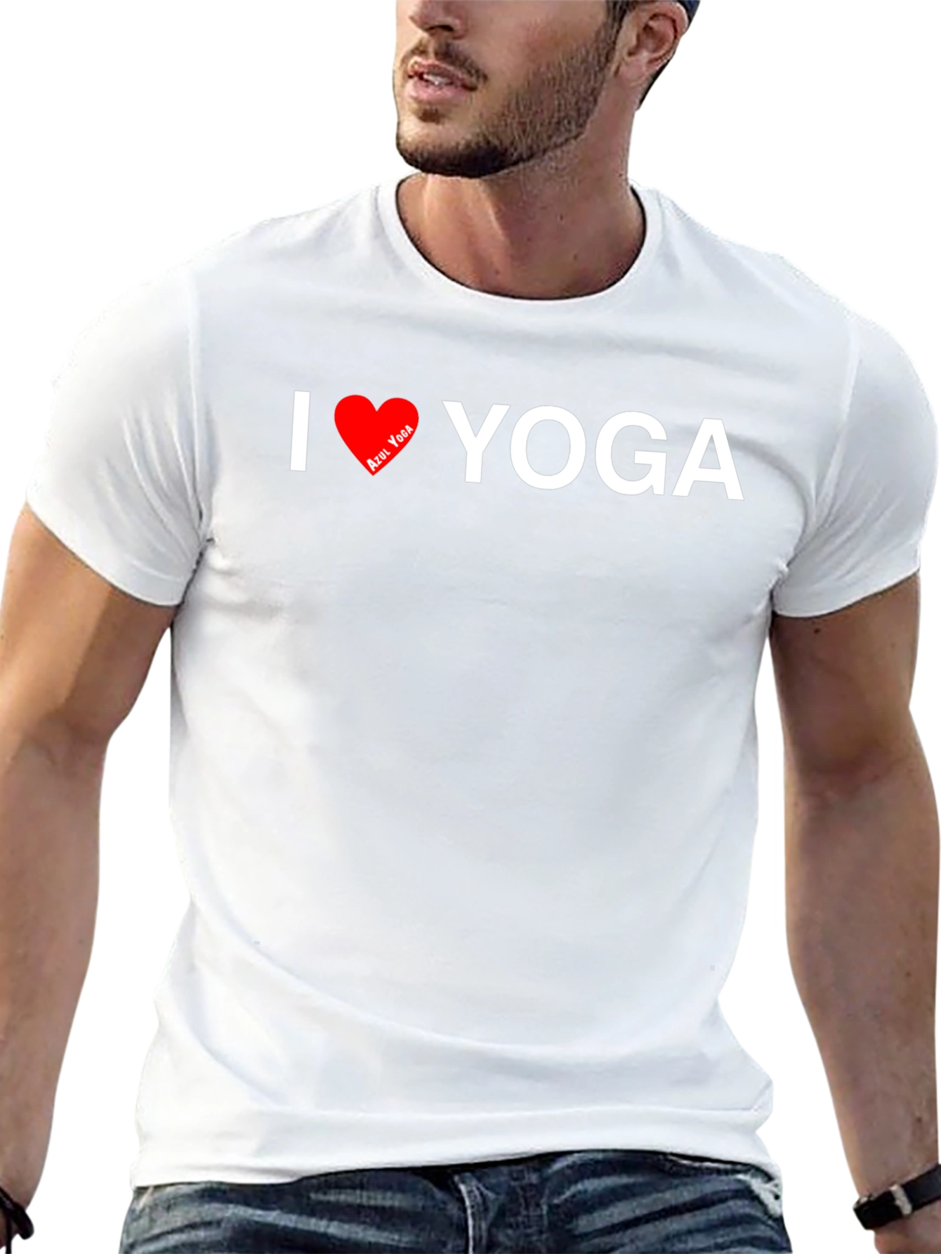 I Heart Yoga T-Shirt - Stylish & Comfortable