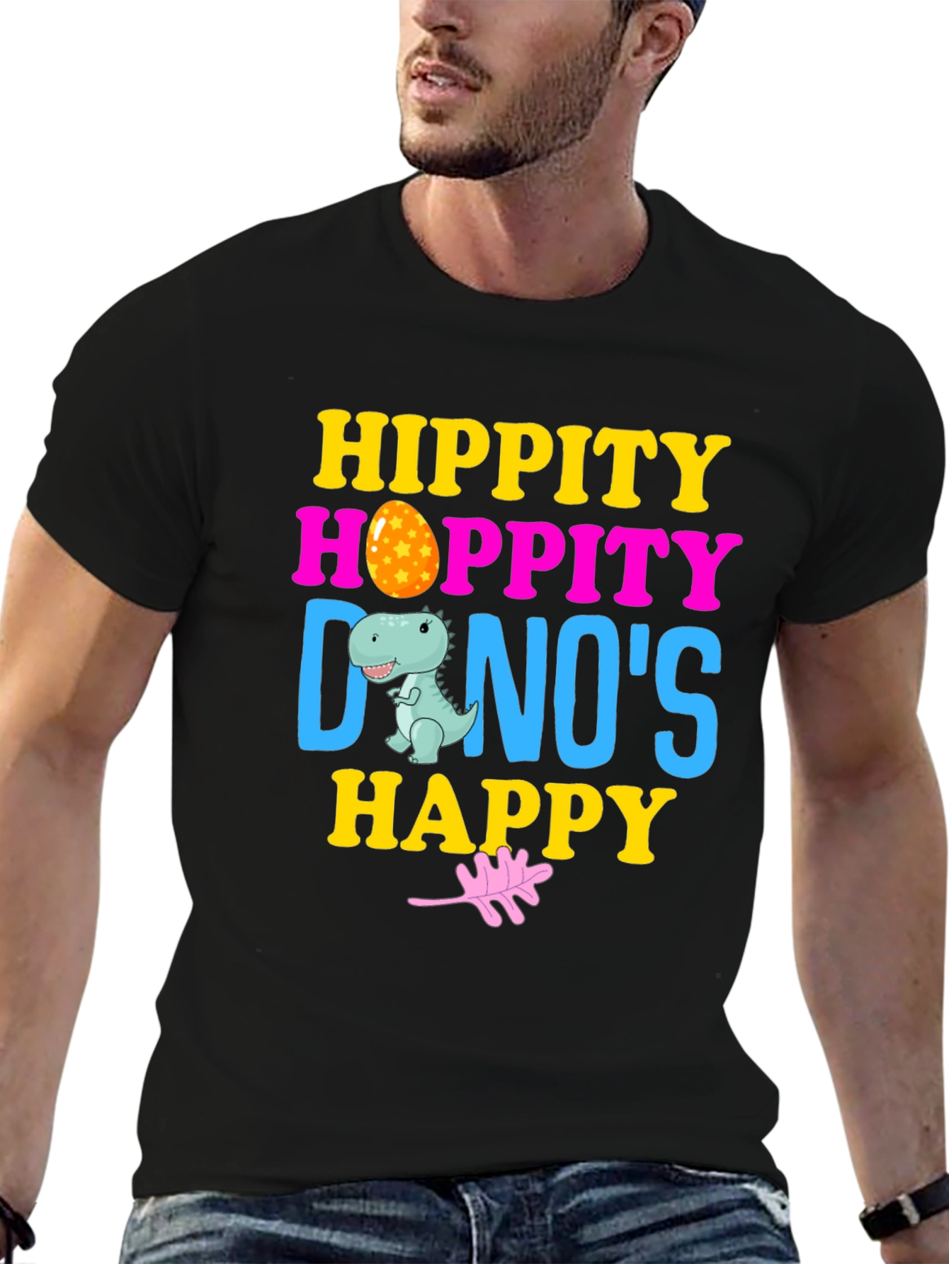 Hippity Hoppity Dinos Happy Easter T-Shirt