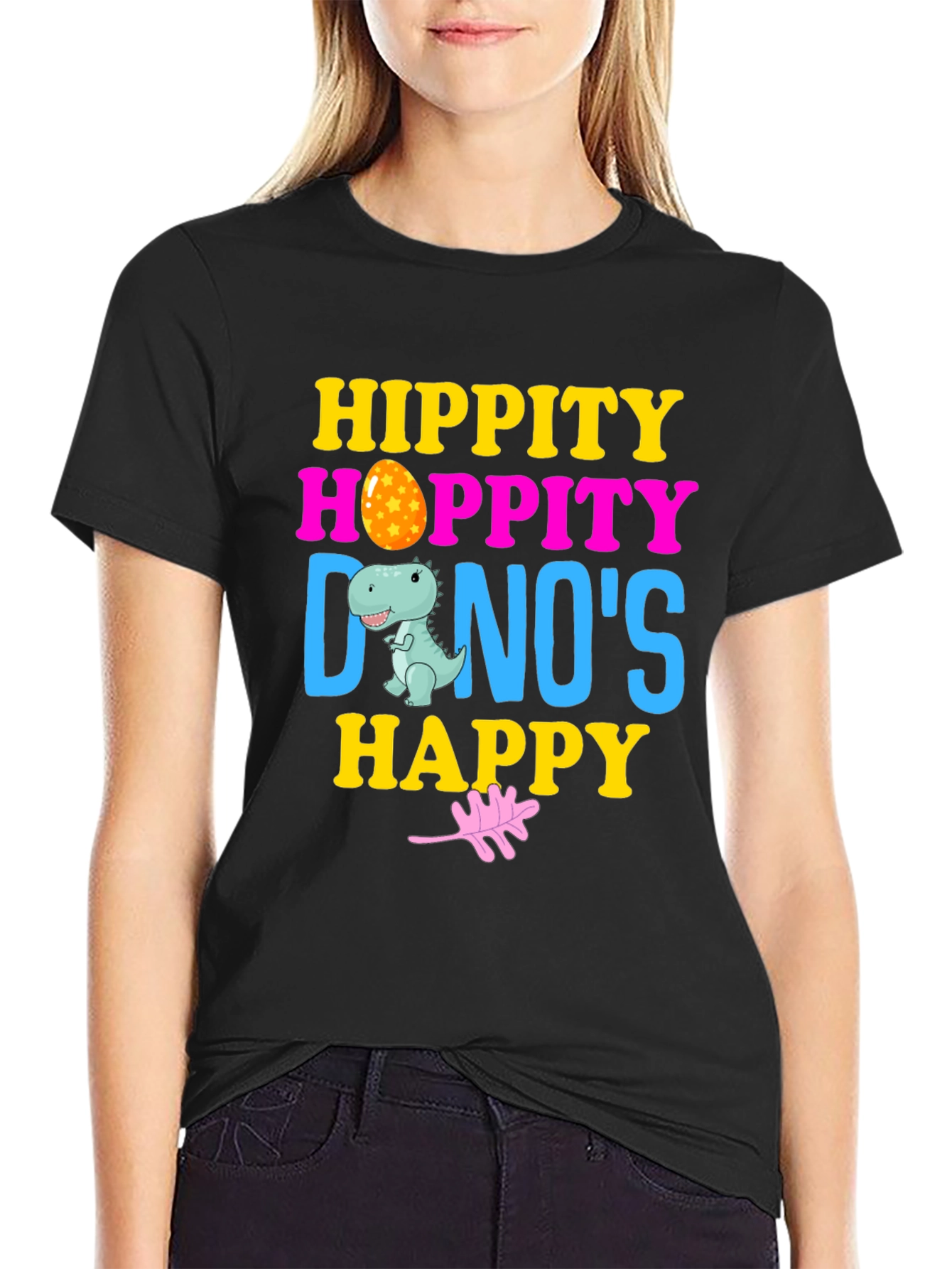 Hippity Hoppity Dinos Happy Easter T-Shirt