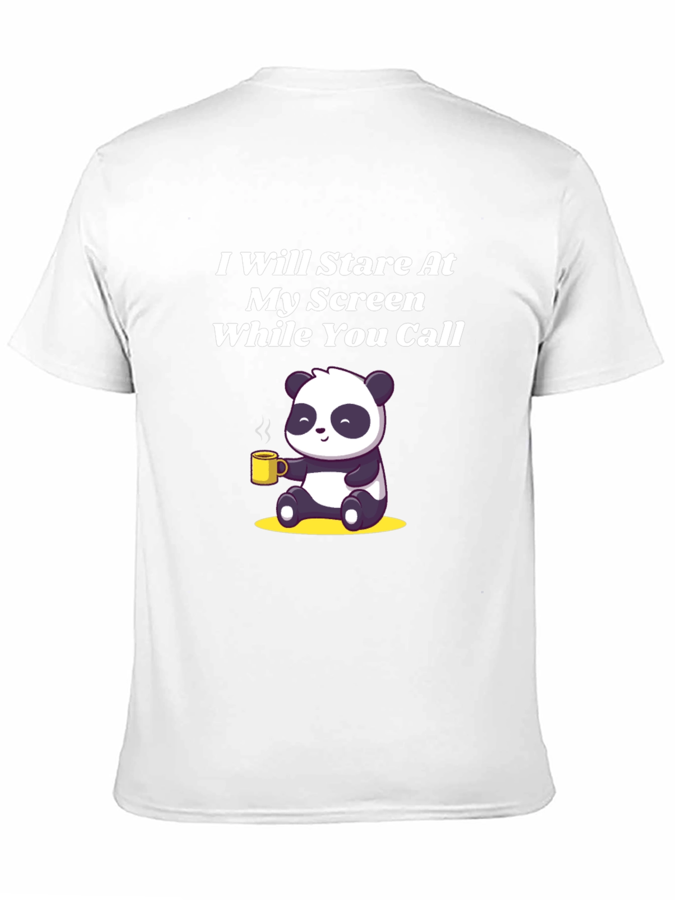Stare At My Screen Panda Tee