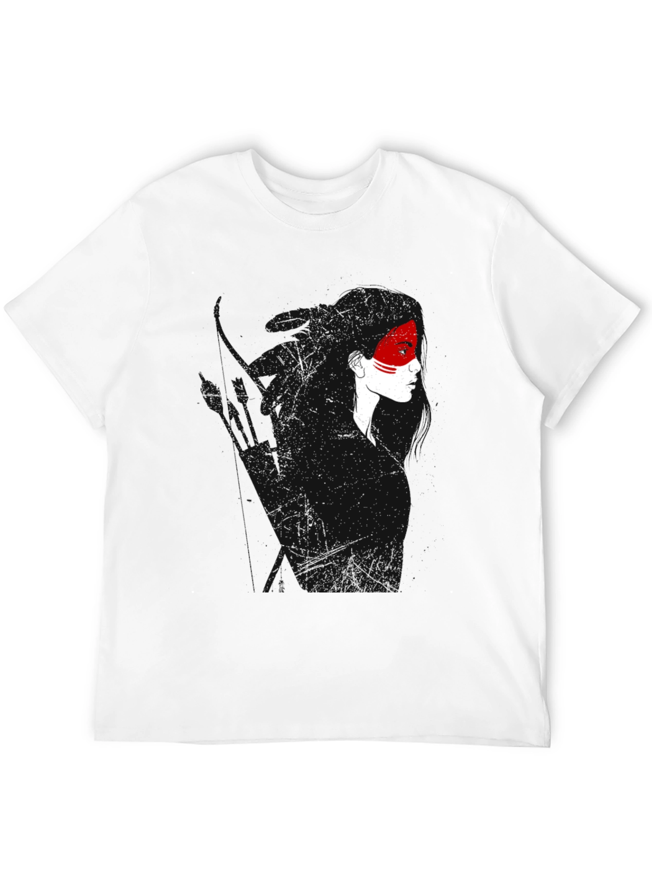 Black Graphic Tee - Womans Silhouette