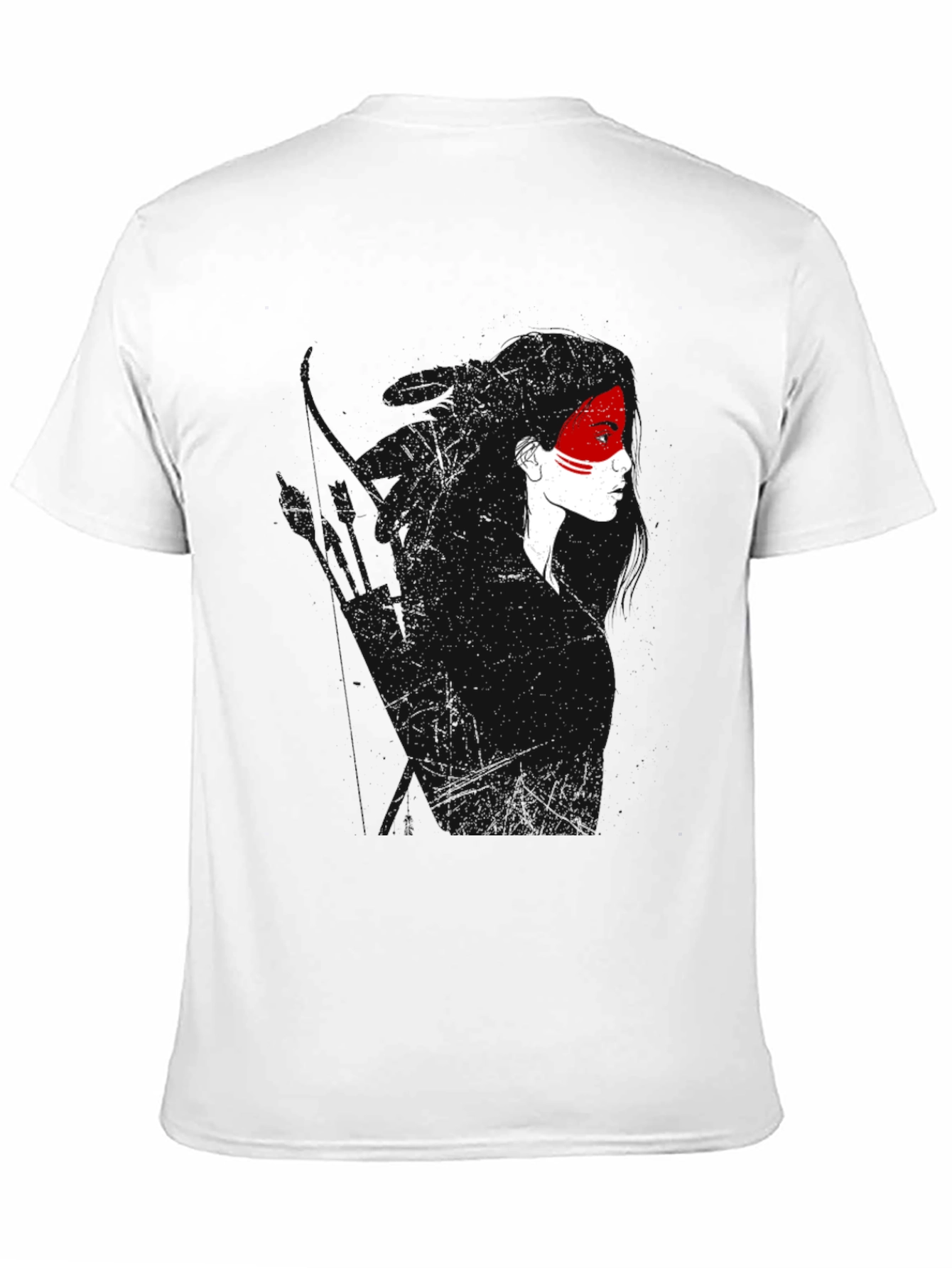Black Graphic Tee - Womans Silhouette