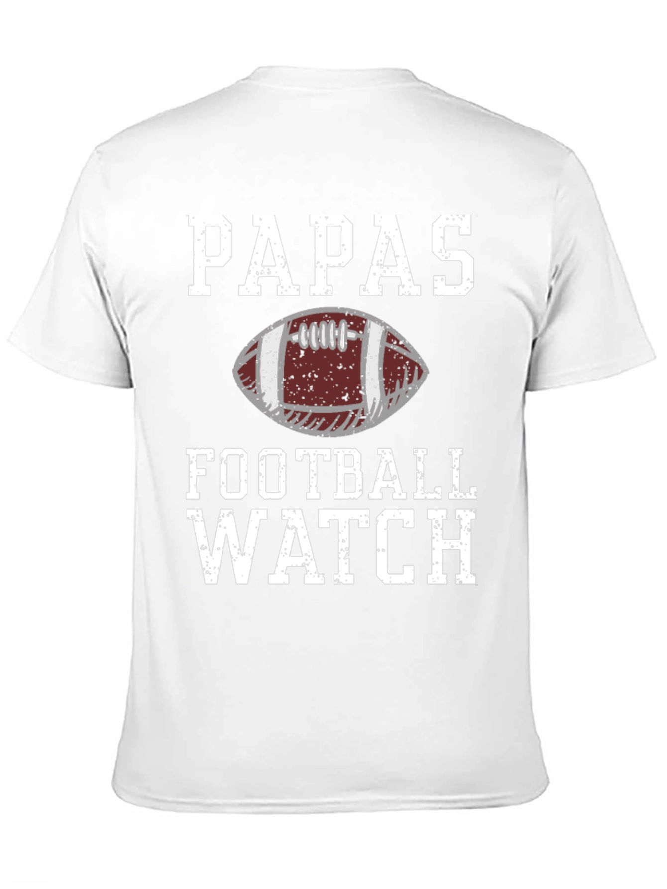Papas Football Watch Graphic T-Shirt - Game Day Apparel