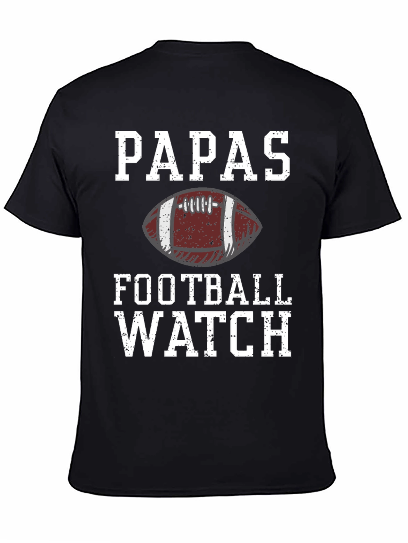 Papas Football Watch Graphic T-Shirt - Game Day Apparel